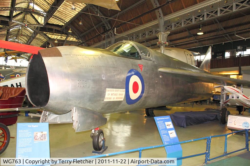 WG763, 1955 English Electric P.1A C/N 95003, At the Museum of Science and Industry in Manchester UK  - Air and Space Hall