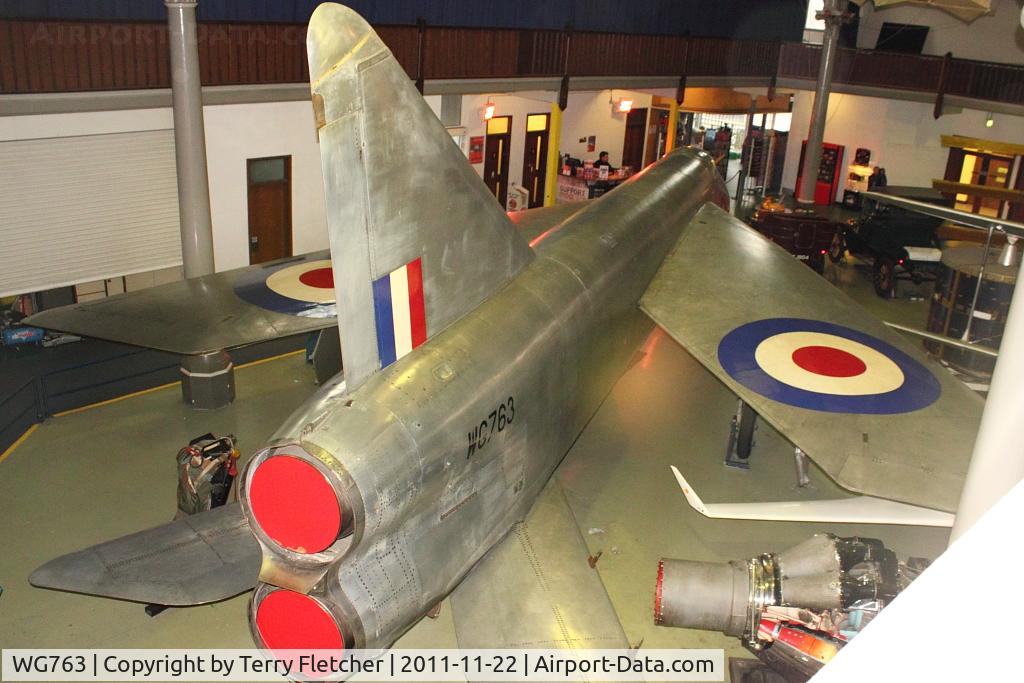 WG763, 1955 English Electric P.1A C/N 95003, At the Museum of Science and Industry in Manchester UK  - Air and Space Hall