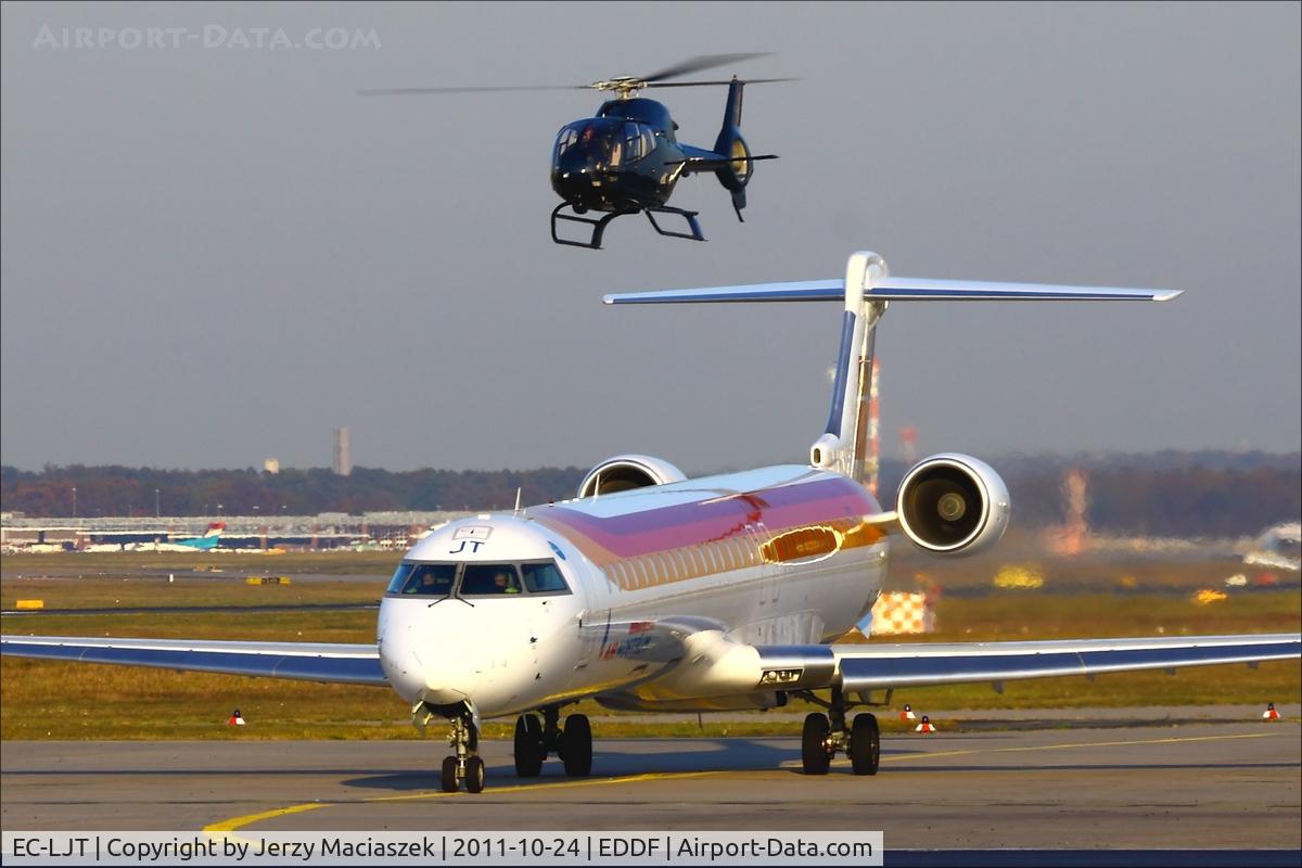 EC-LJT, 2010 Bombardier CRJ-1000ER NG (CL-600-2E25) C/N 19005, Bombardier CRJ-1000