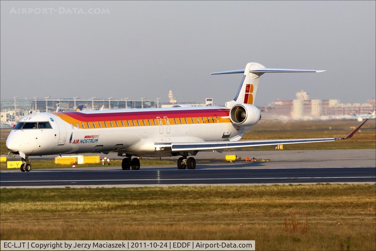 EC-LJT, 2010 Bombardier CRJ-1000ER NG (CL-600-2E25) C/N 19005, Bombardier CRJ-1000