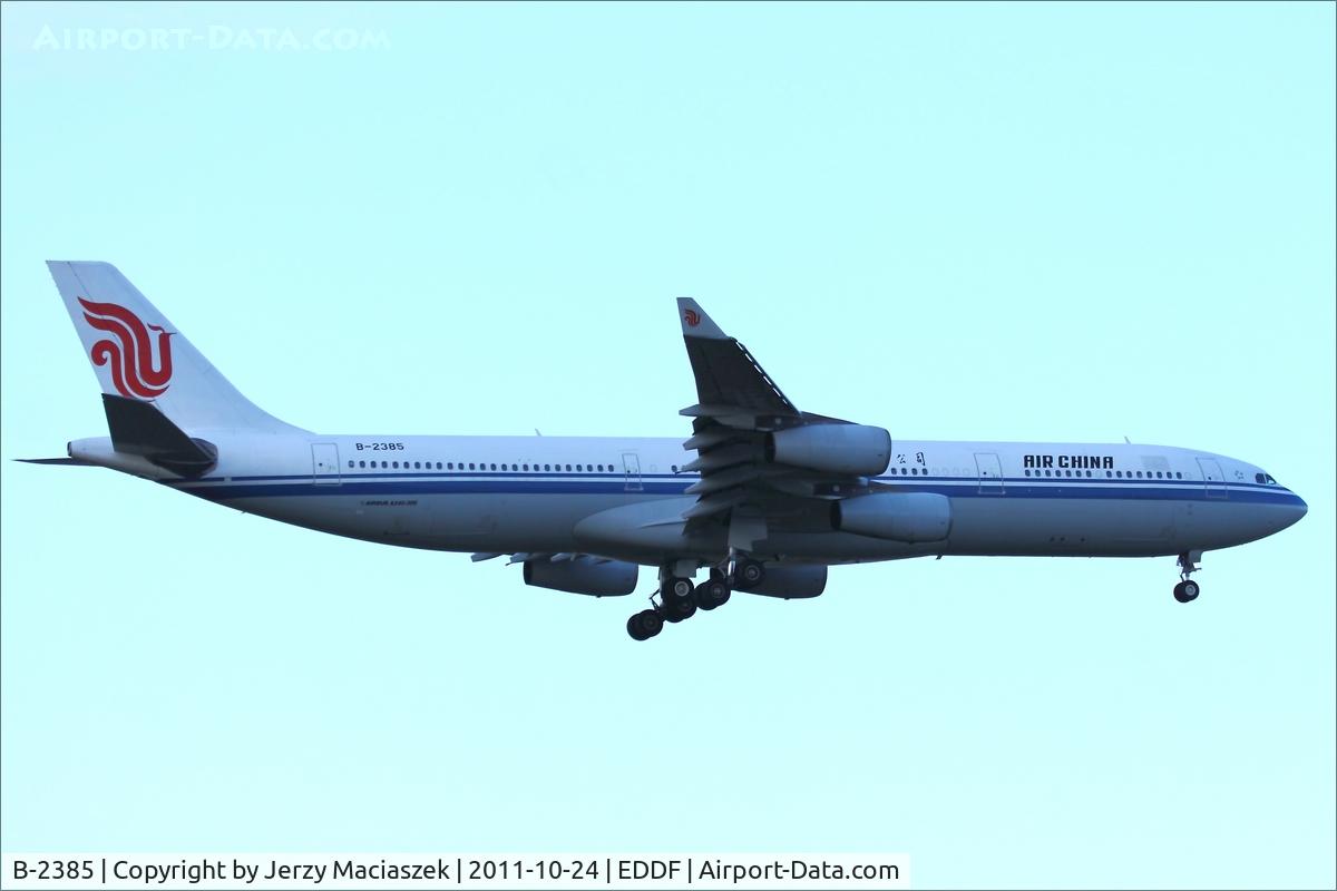 B-2385, Airbus A340-313 C/N 192, Airbus A340-313