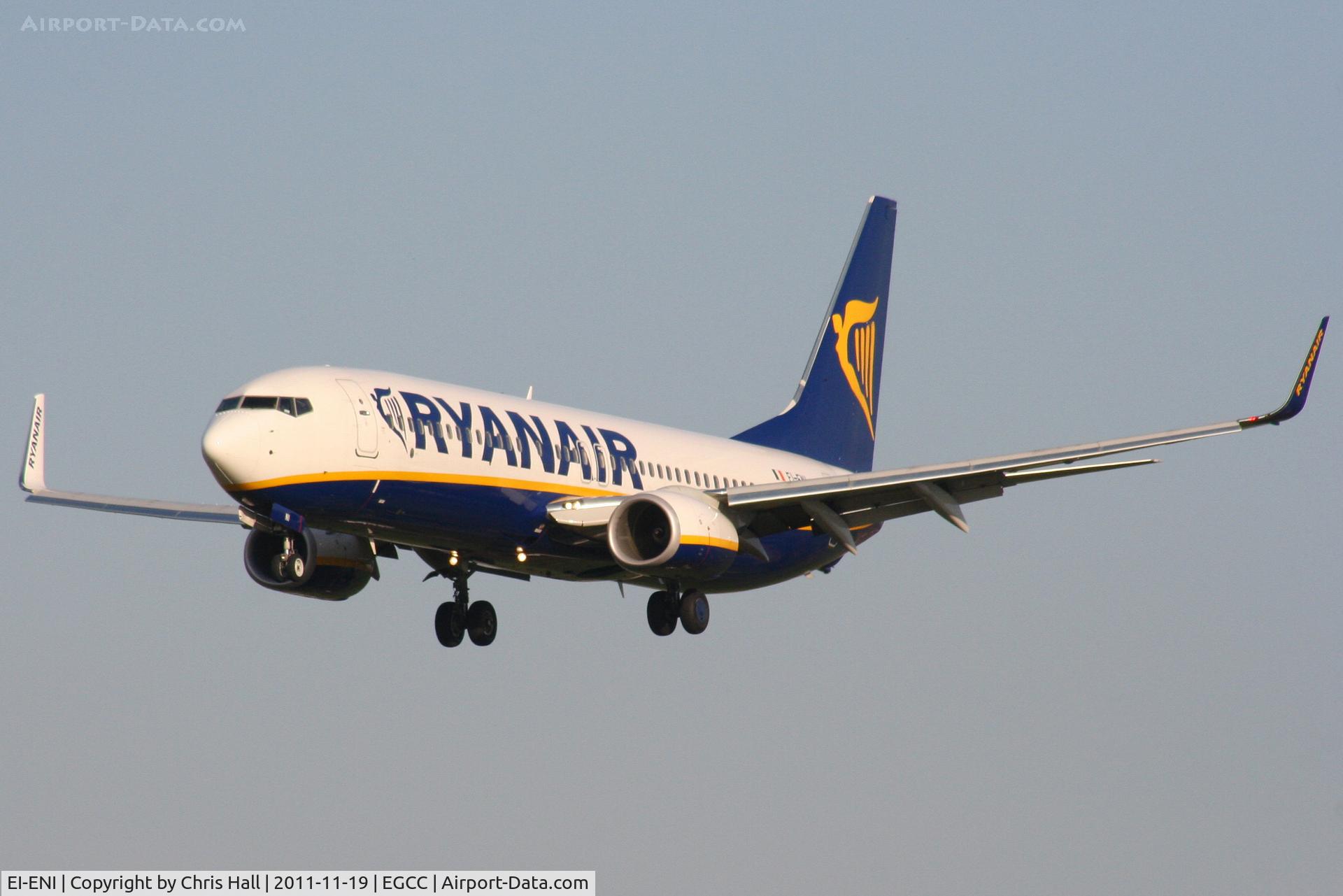 EI-ENI, 2010 Boeing 737-8AS C/N 40300, Ryanair