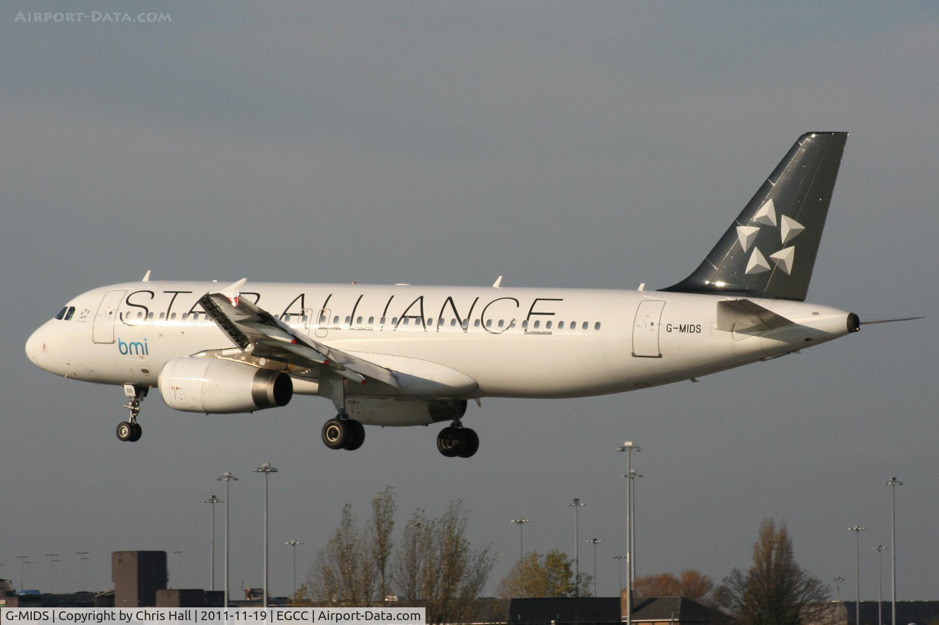 G-MIDS, 2001 Airbus A320-232 C/N 1424, BMI - British Midland in Star Alliance scheme