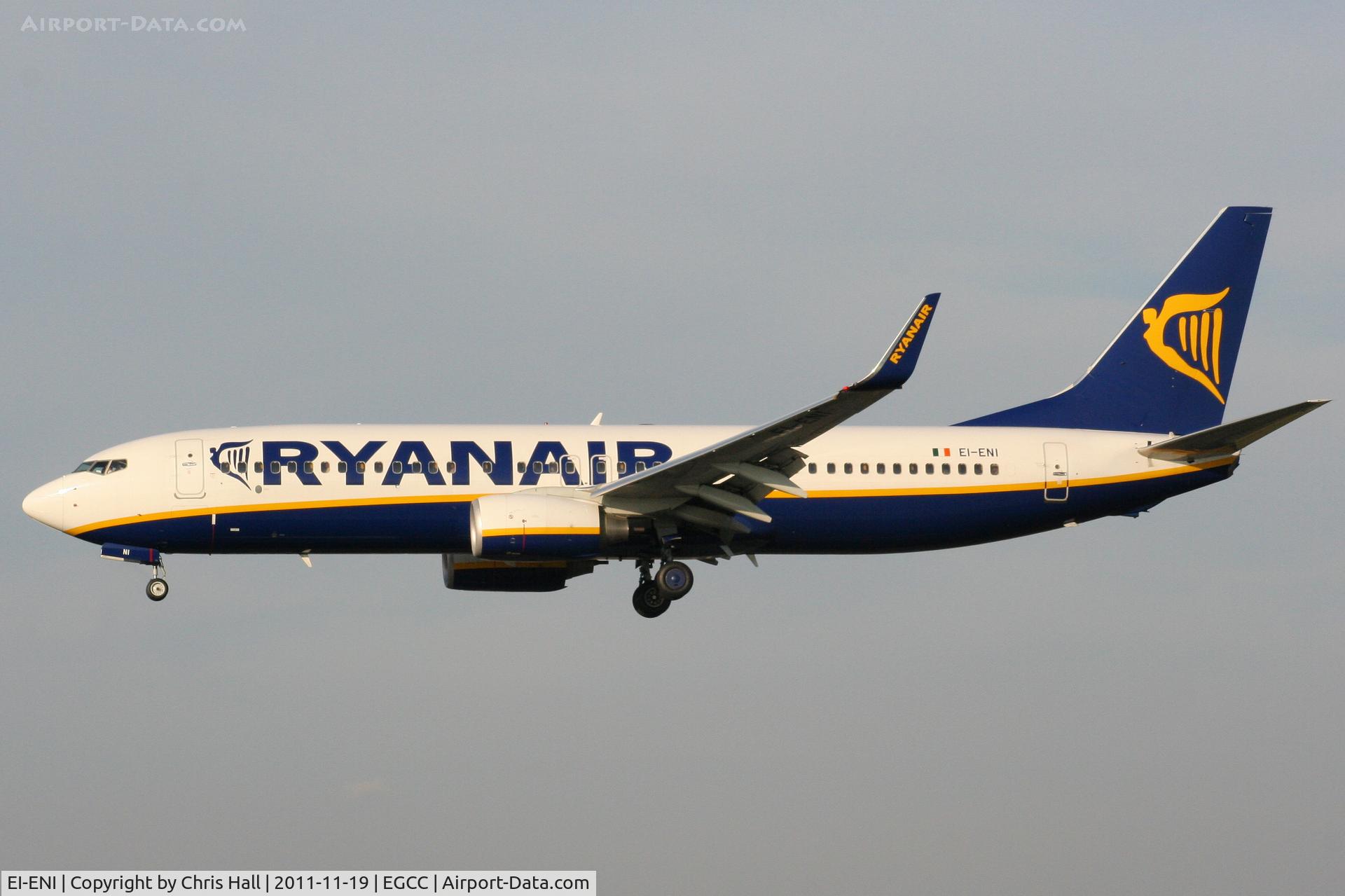 EI-ENI, 2010 Boeing 737-8AS C/N 40300, Ryanair