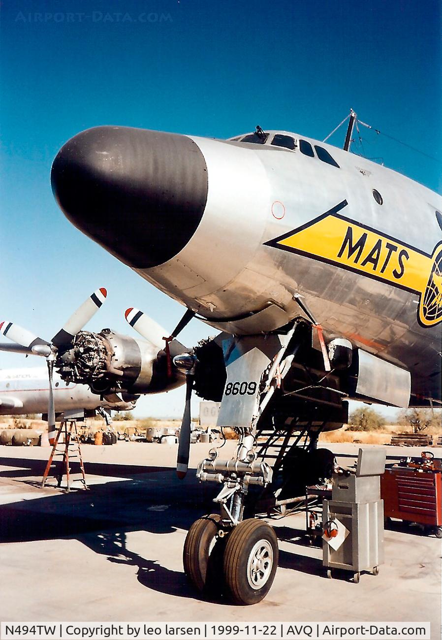 N494TW, 1948 Lockheed L-749A-79 Constellation C/N 2601, Avra Vally 22.11.99