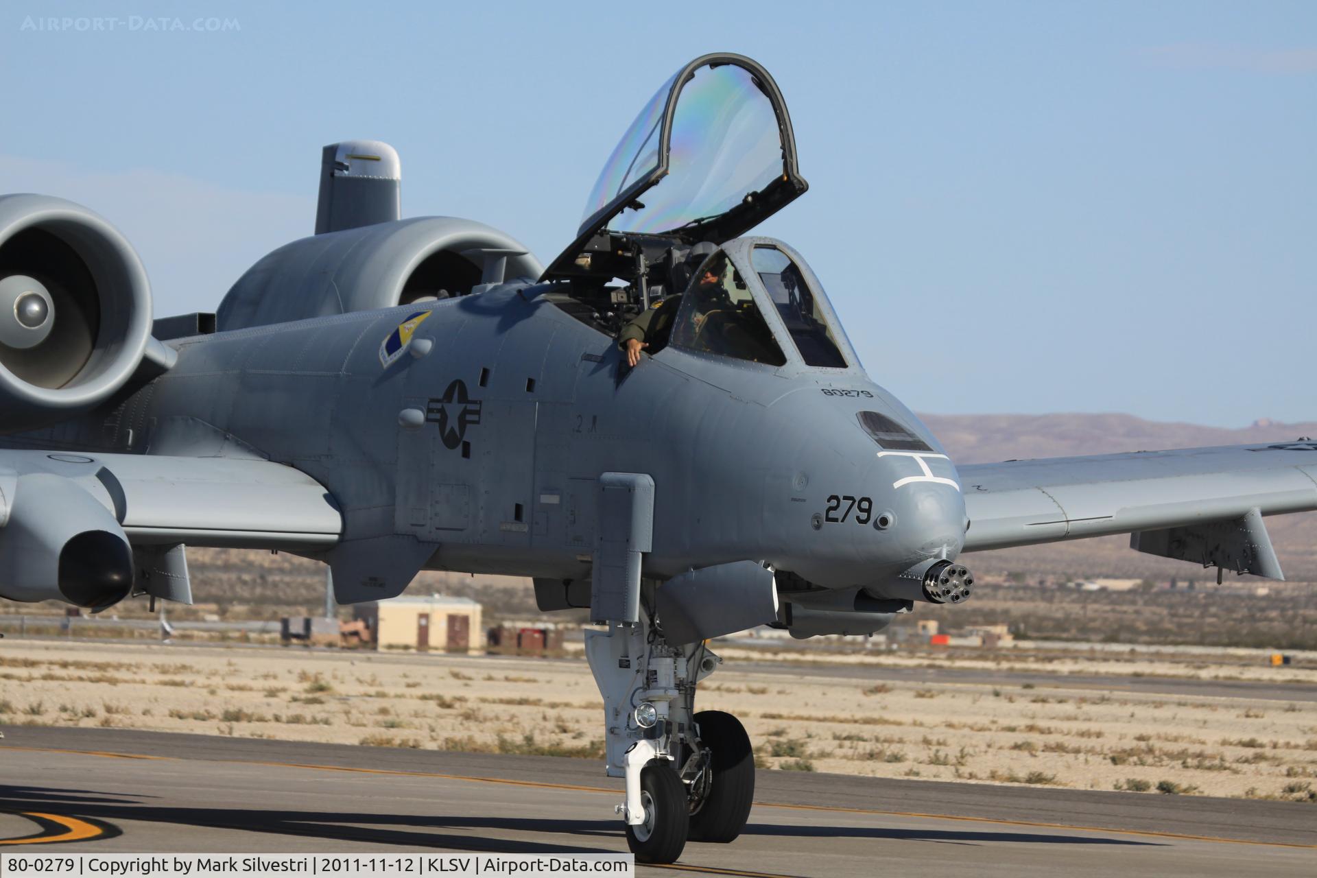 80-0279, 1980 Fairchild Republic A-10C Thunderbolt II C/N A10-0629, Aviation Nation 2011
