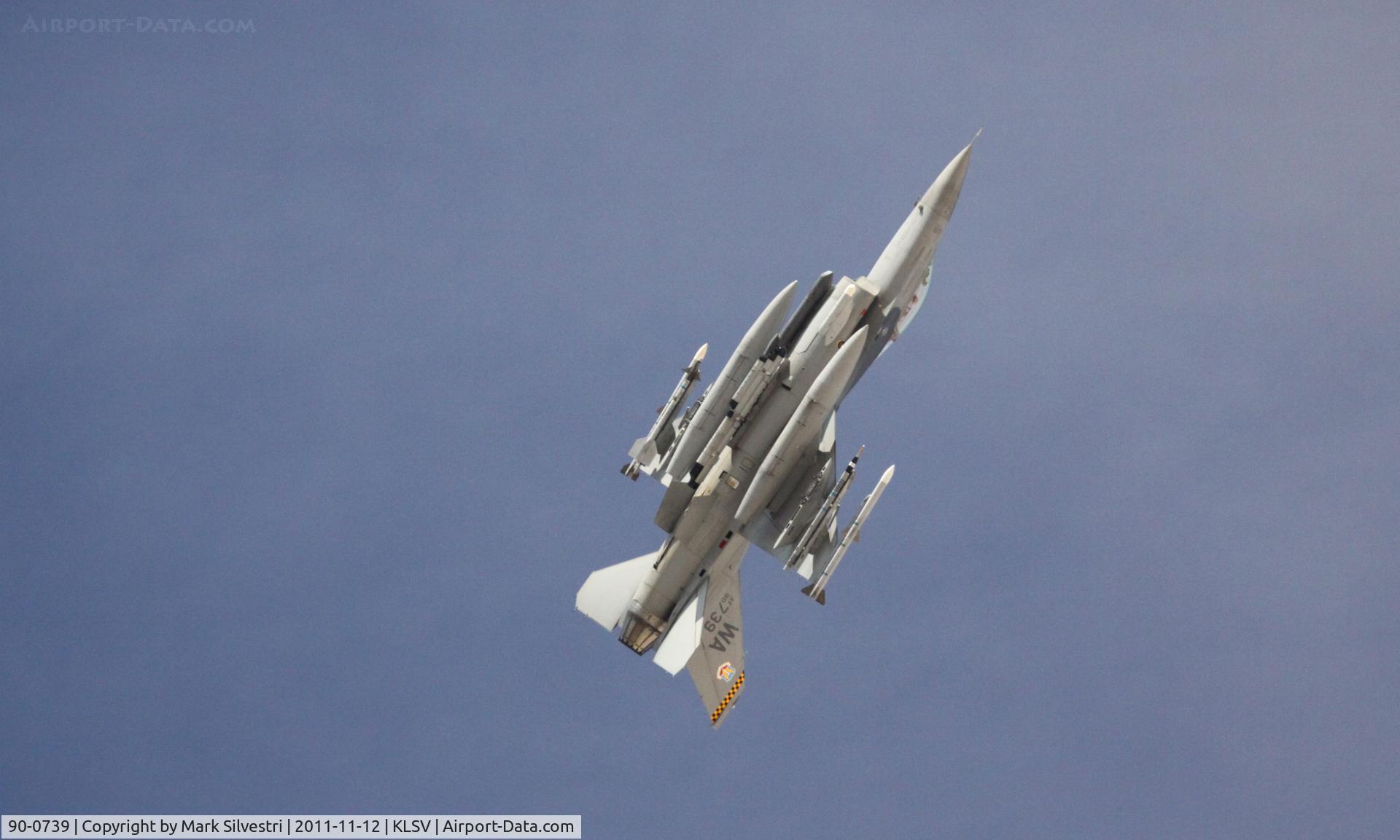 90-0739, General Dynamics F-16CG Night Falcon C/N 1C-347, Aviation Nation 2011