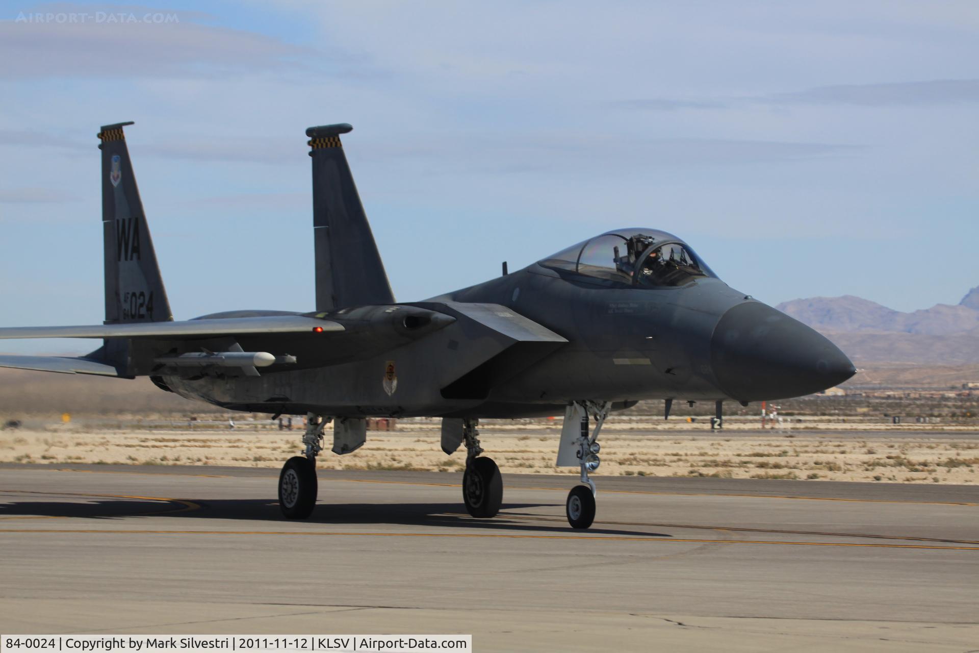 84-0024, 1984 McDonnell Douglas F-15C Eagle C/N 0935/C327, Aviation Nation 2011