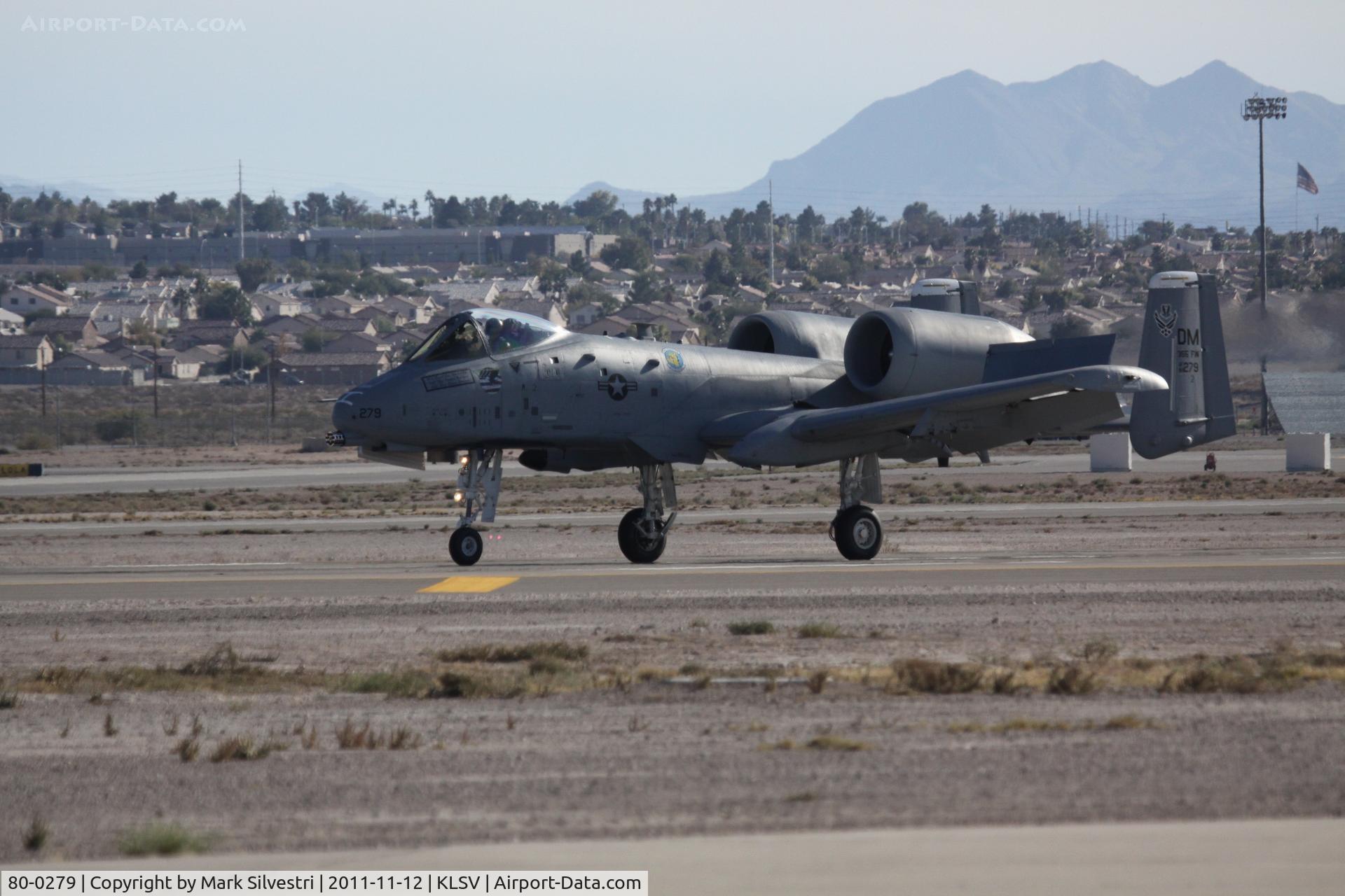 80-0279, 1980 Fairchild Republic A-10C Thunderbolt II C/N A10-0629, Aviation Nation 2011