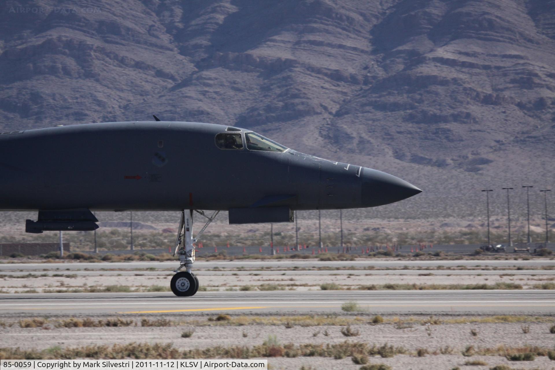 85-0059, 1985 Rockwell B-1B Lancer C/N 19, Aviation Nation 2011