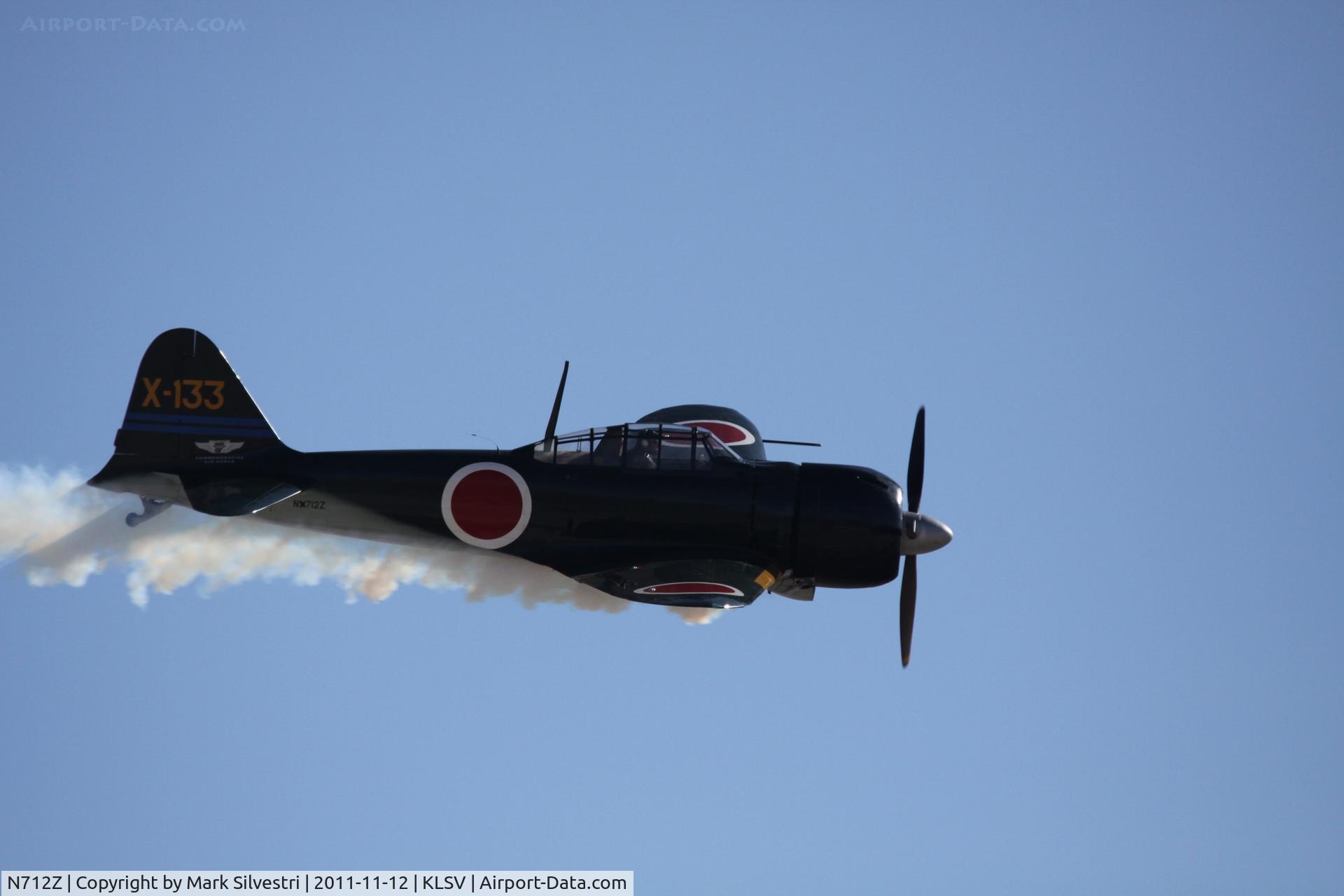 N712Z, 1942 Mitsubishi A6M3 Reisen (Zero) C/N 3869, Aviation Nation 2011