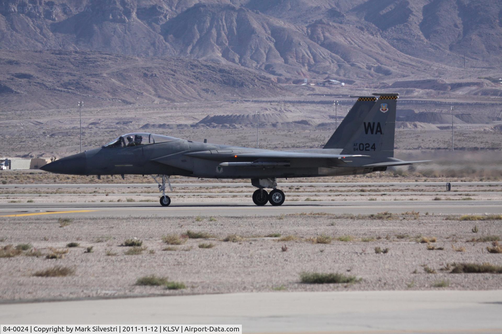 84-0024, 1984 McDonnell Douglas F-15C Eagle C/N 0935/C327, Aviation Nation 2011