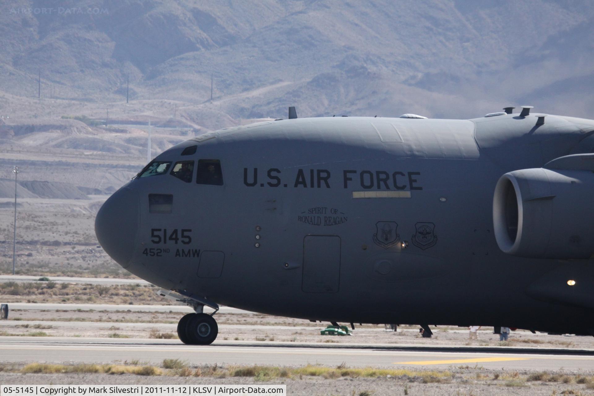 05-5145, 2005 Boeing C-17A Globemaster III C/N P-145, Aviation Nation 2011