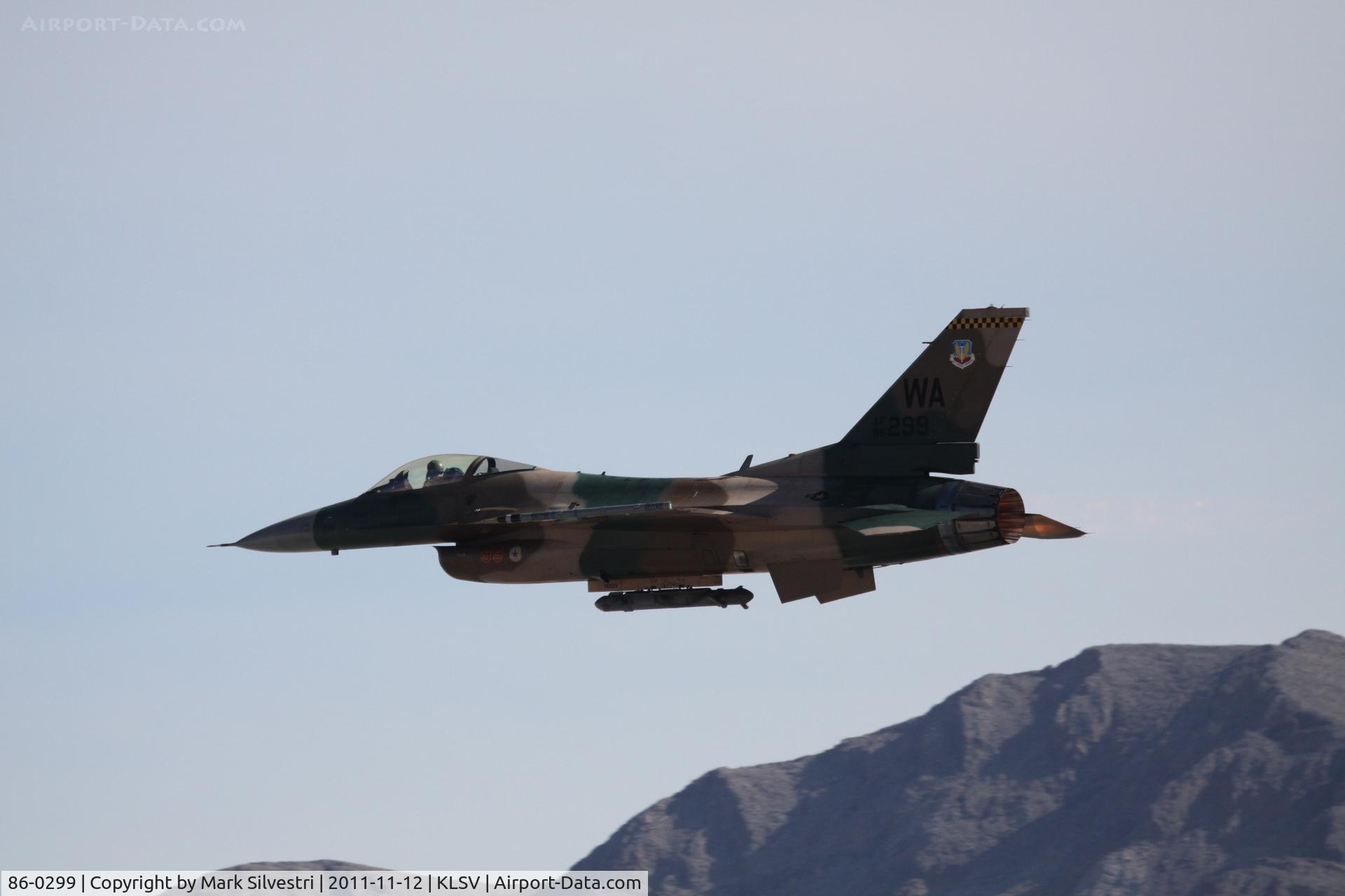 86-0299, General Dynamics F-16C Fighting Falcon C/N 5C-405, Aviation Nation 2011