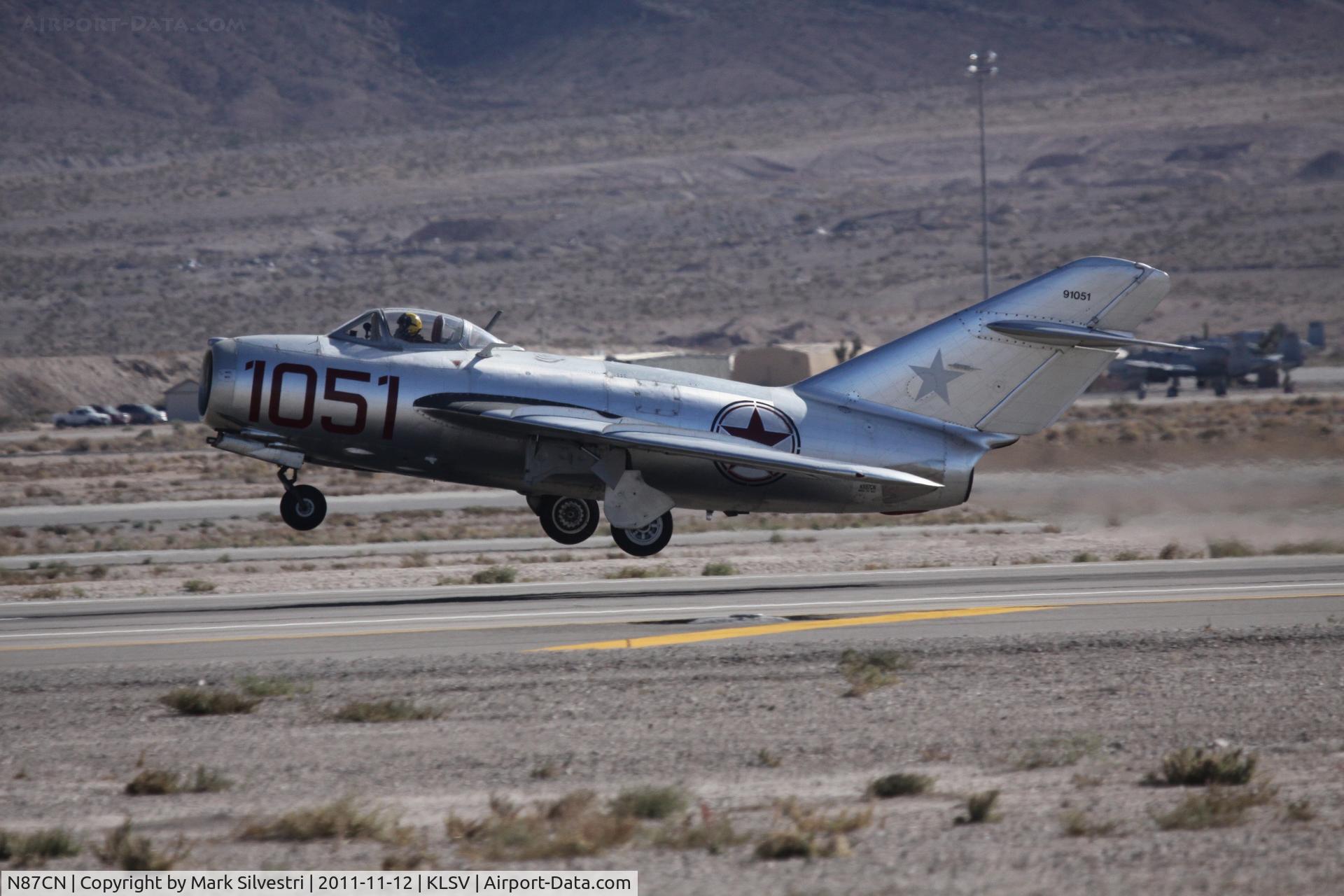 N87CN, Mikoyan-Gurevich MiG-15 C/N 910-51, Aviation Nation 2011