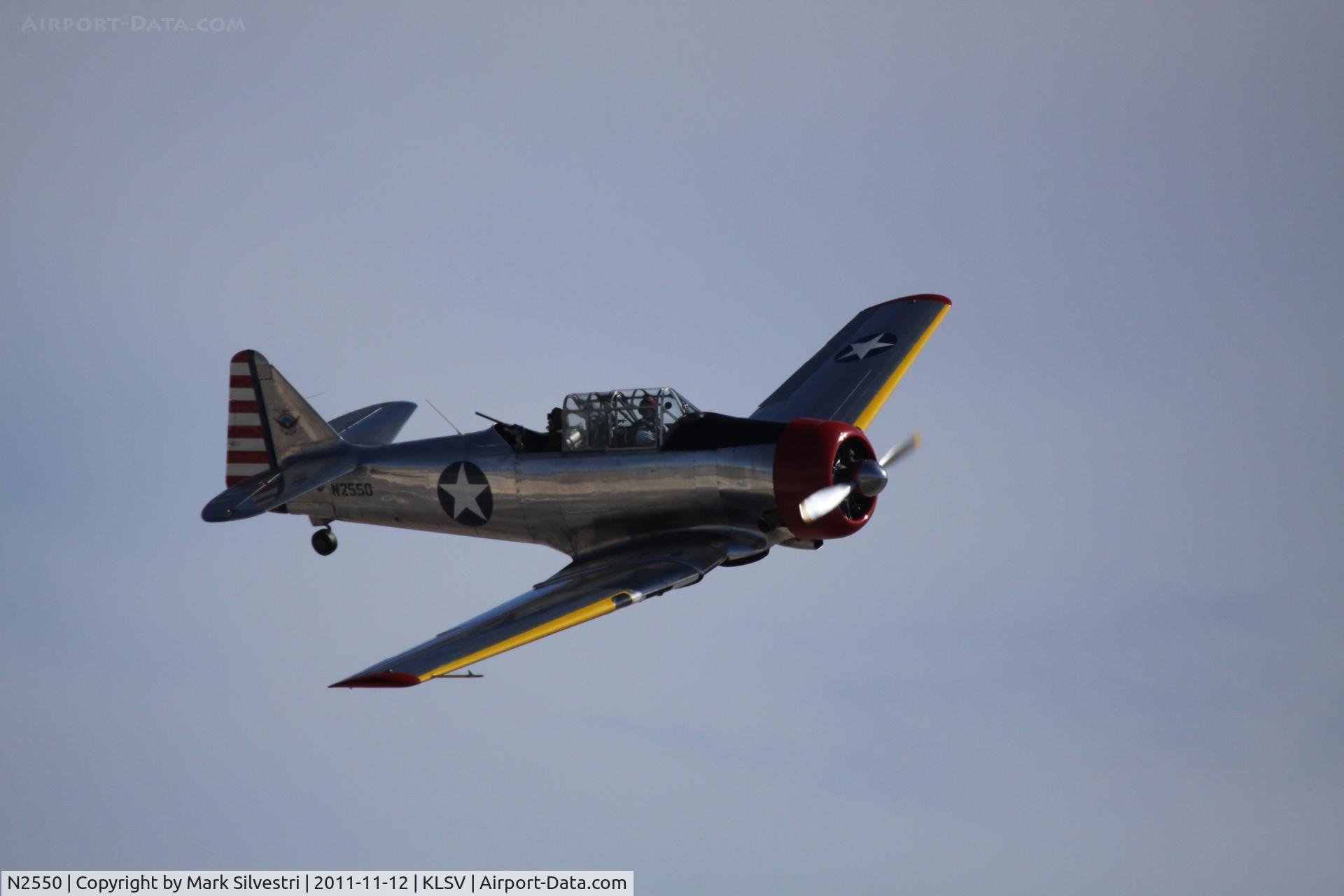 N2550, 1985 North American SNJ-5 Texan C/N 43683, Aviation Nation 2011