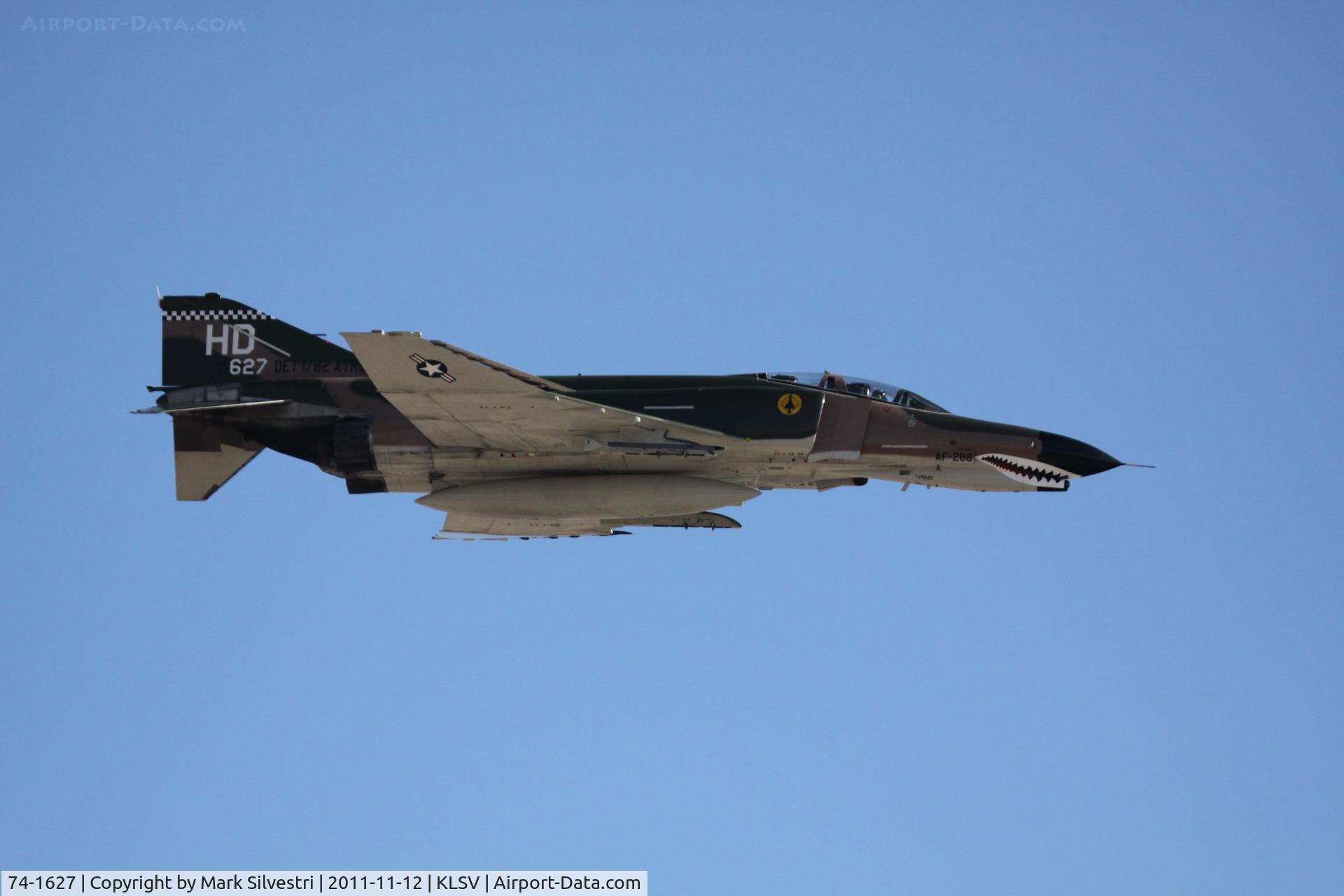 74-1627, McDonnell Douglas QF-4E Phantom II C/N 4857, Aviation Nation 2011
