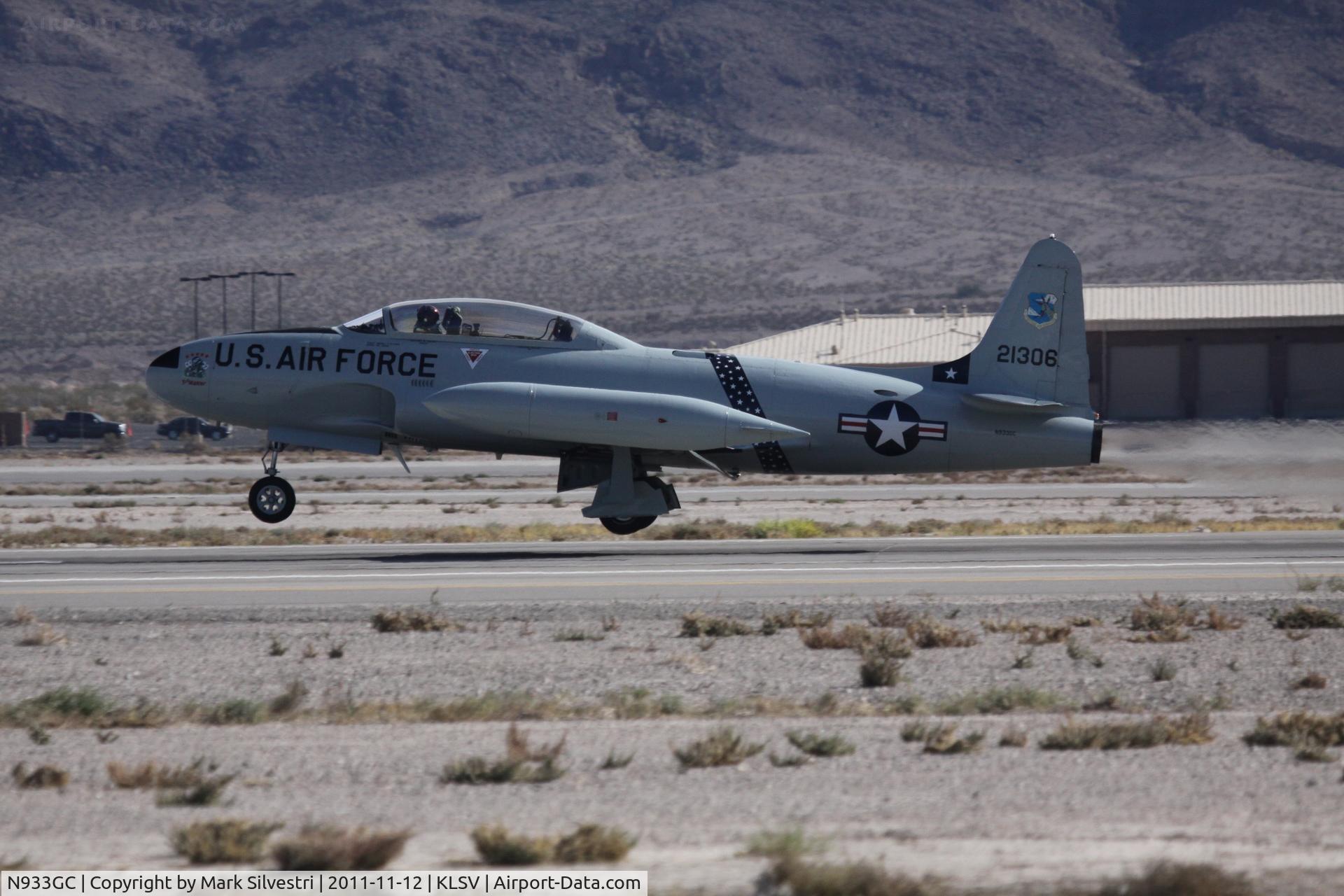 N933GC, 1954 Canadair T-33AN Silver Star 3 C/N T33-306, Aviation Nation 2011