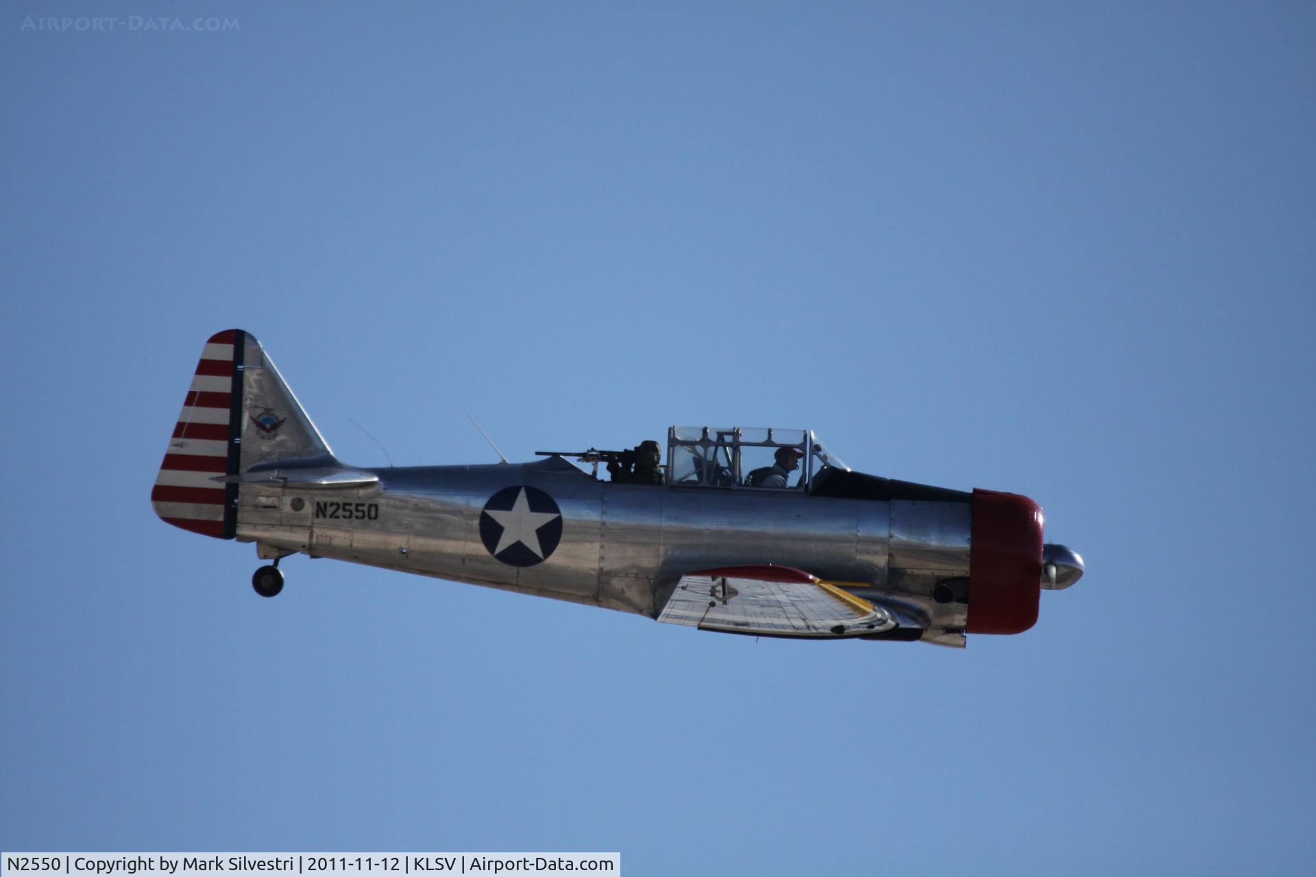 N2550, 1985 North American SNJ-5 Texan C/N 43683, Aviation Nation 2011