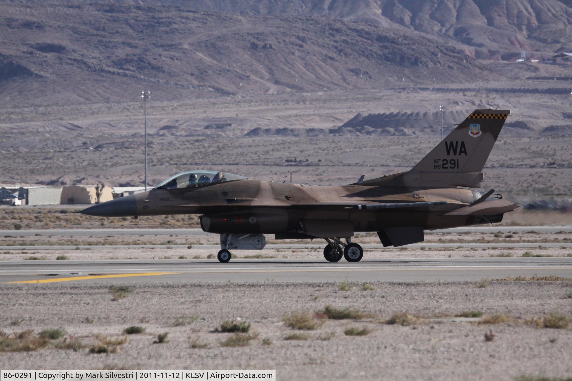 86-0291, 1986 General Dynamics F-16C Fighting Falcon C/N 5C-397, Aviation Nation 2011
