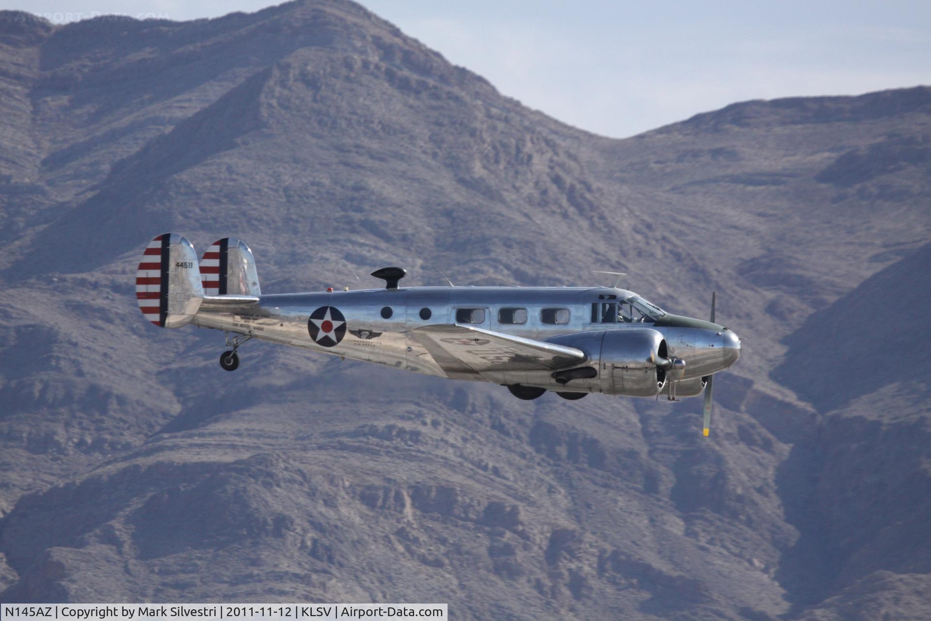 N145AZ, Beech D18S C/N A-235, Aviation Nation 2011