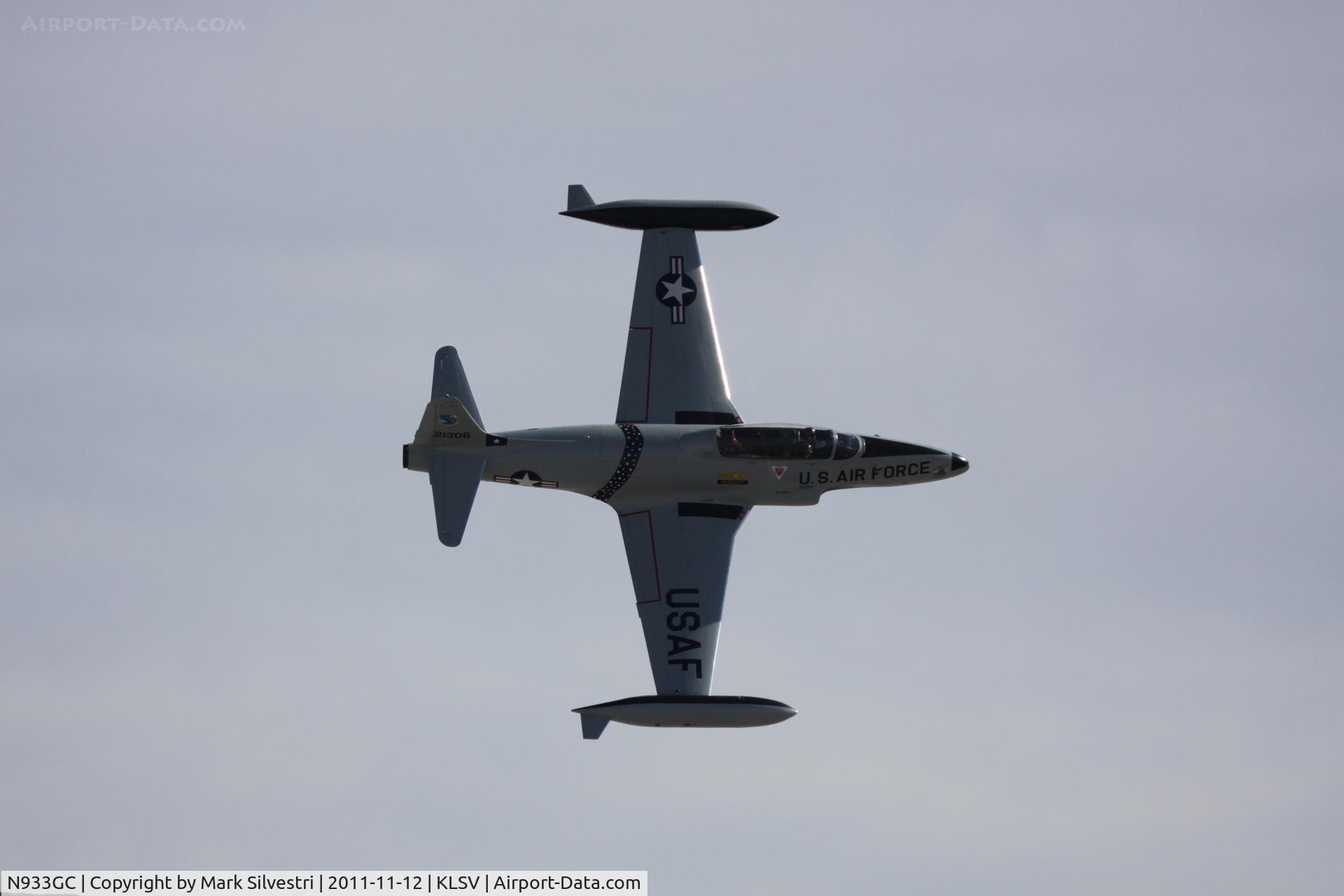 N933GC, 1954 Canadair T-33AN Silver Star 3 C/N T33-306, Aviation Nation 2011