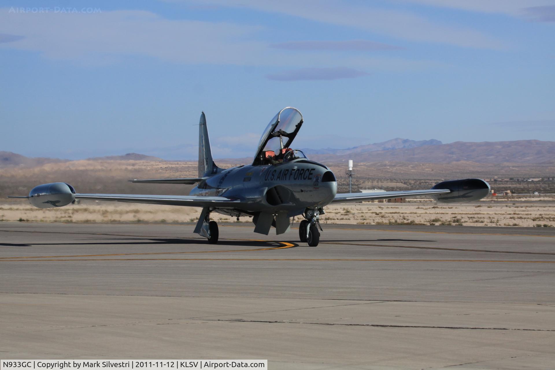 N933GC, 1954 Canadair T-33AN Silver Star 3 C/N T33-306, Aviation Nation 2011