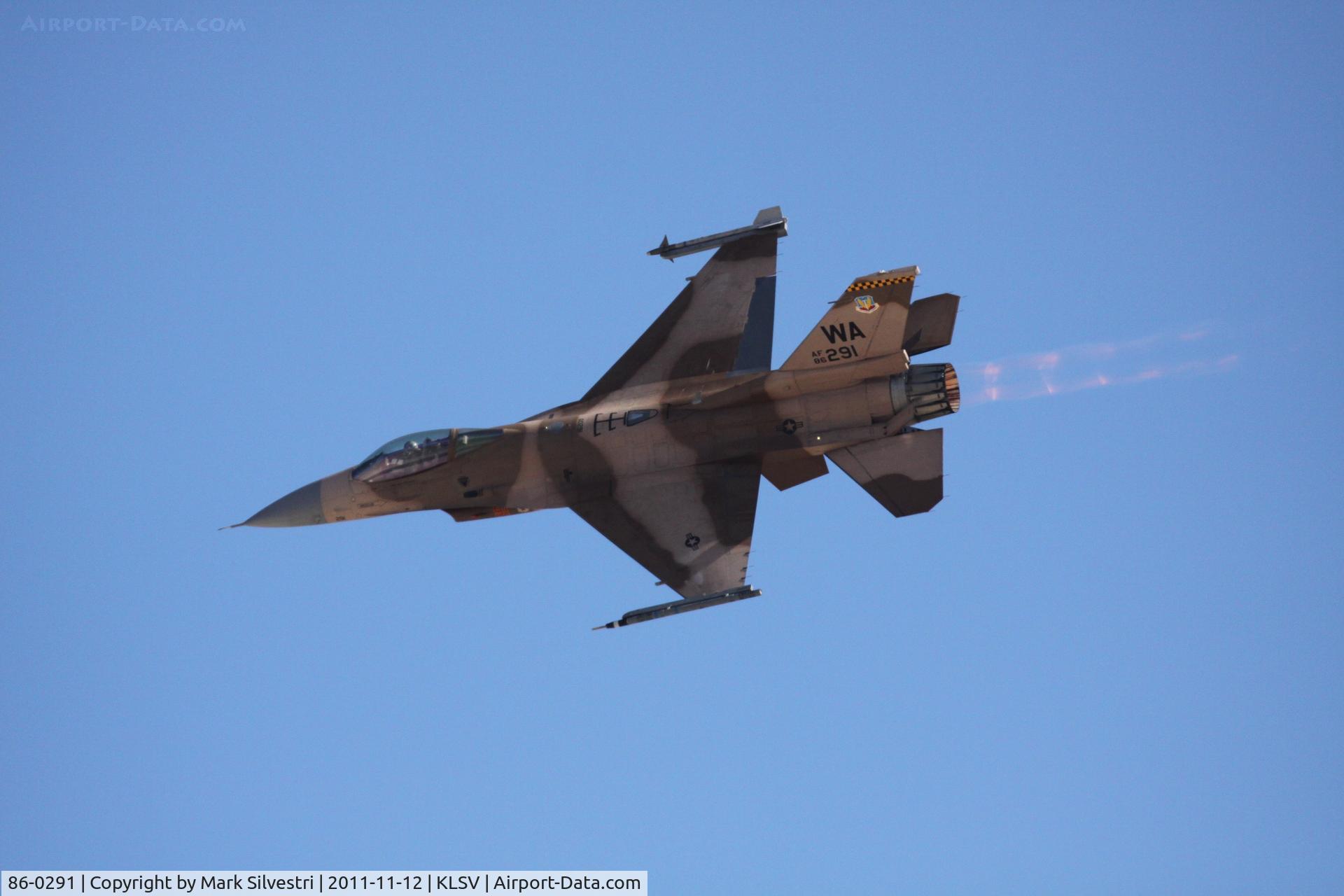 86-0291, 1986 General Dynamics F-16C Fighting Falcon C/N 5C-397, Aviation Nation 2011