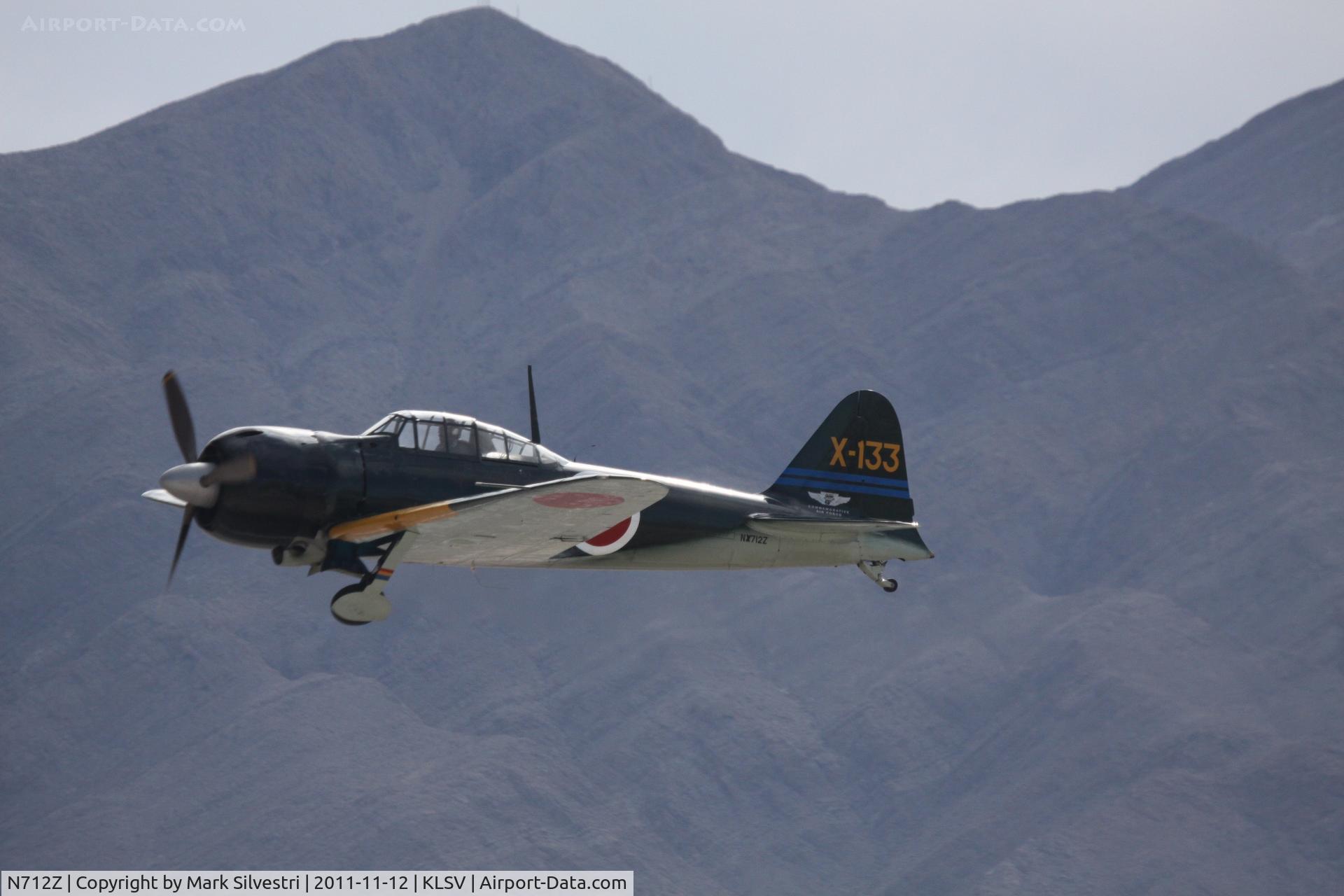 N712Z, 1942 Mitsubishi A6M3 Reisen (Zero) C/N 3869, Aviation Nation 2011