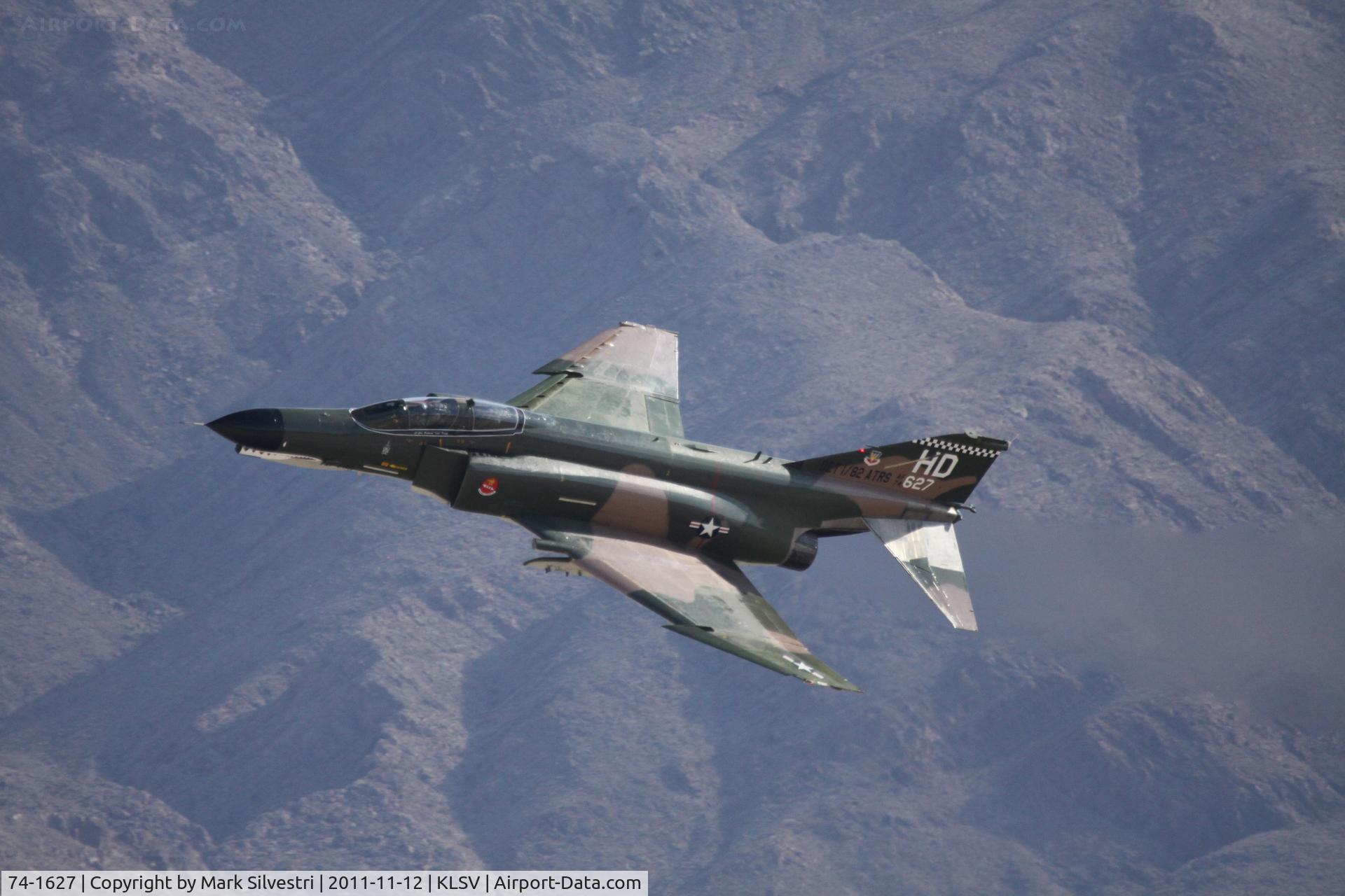 74-1627, McDonnell Douglas QF-4E Phantom II C/N 4857, Aviation Nation 2011