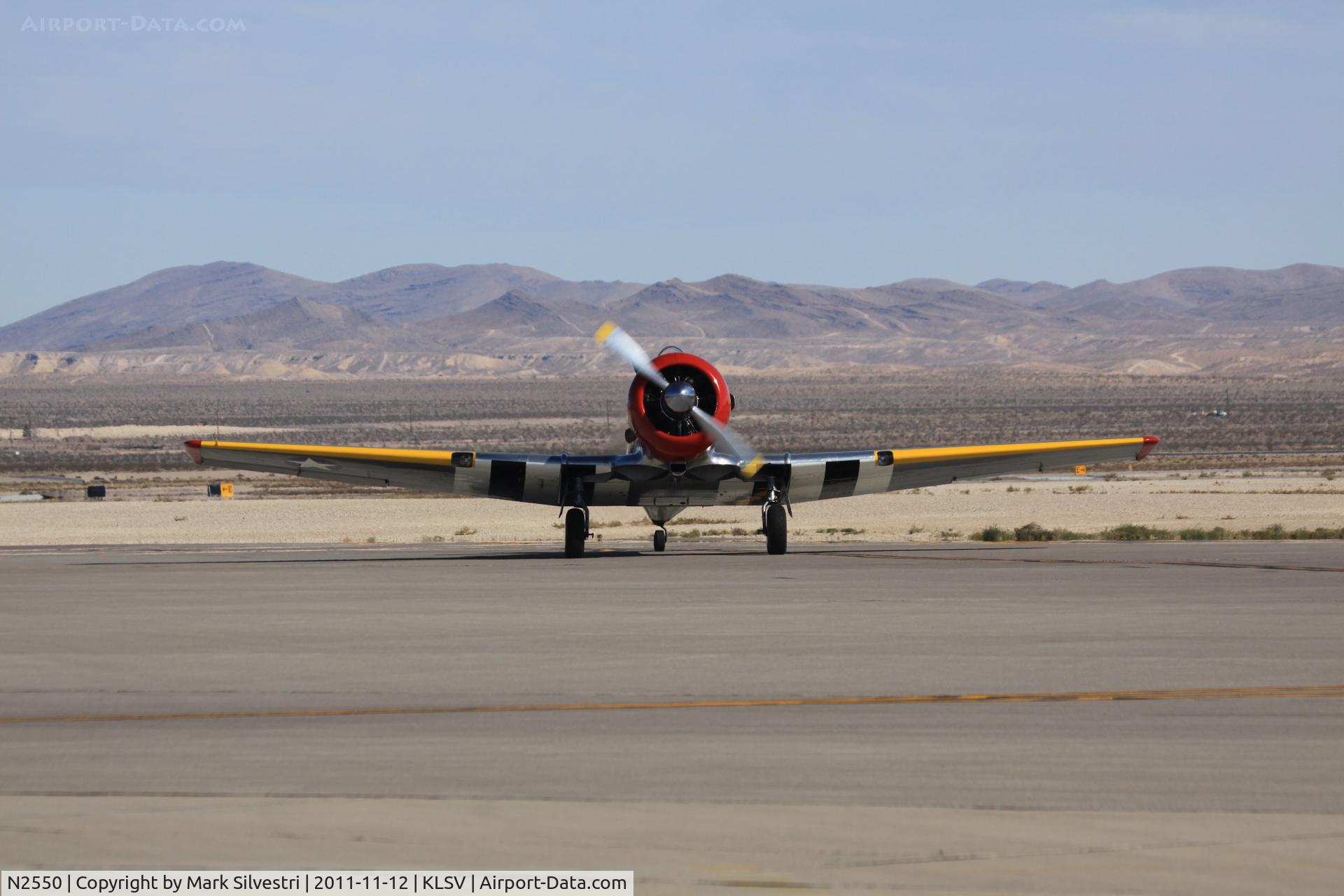 N2550, 1985 North American SNJ-5 Texan C/N 43683, Aviation Nation 2011