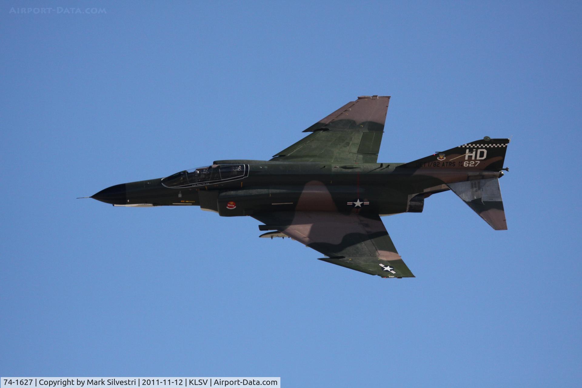 74-1627, McDonnell Douglas QF-4E Phantom II C/N 4857, Aviation Nation 2011