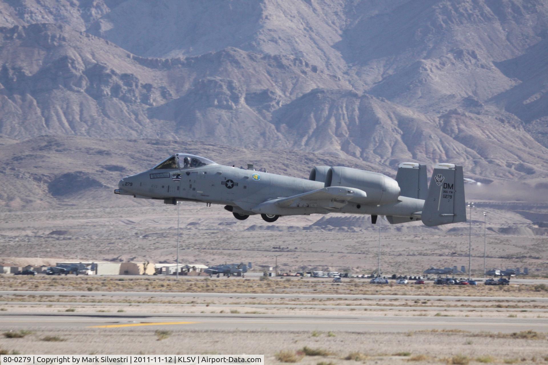 80-0279, 1980 Fairchild Republic A-10C Thunderbolt II C/N A10-0629, Aviation Nation 2011