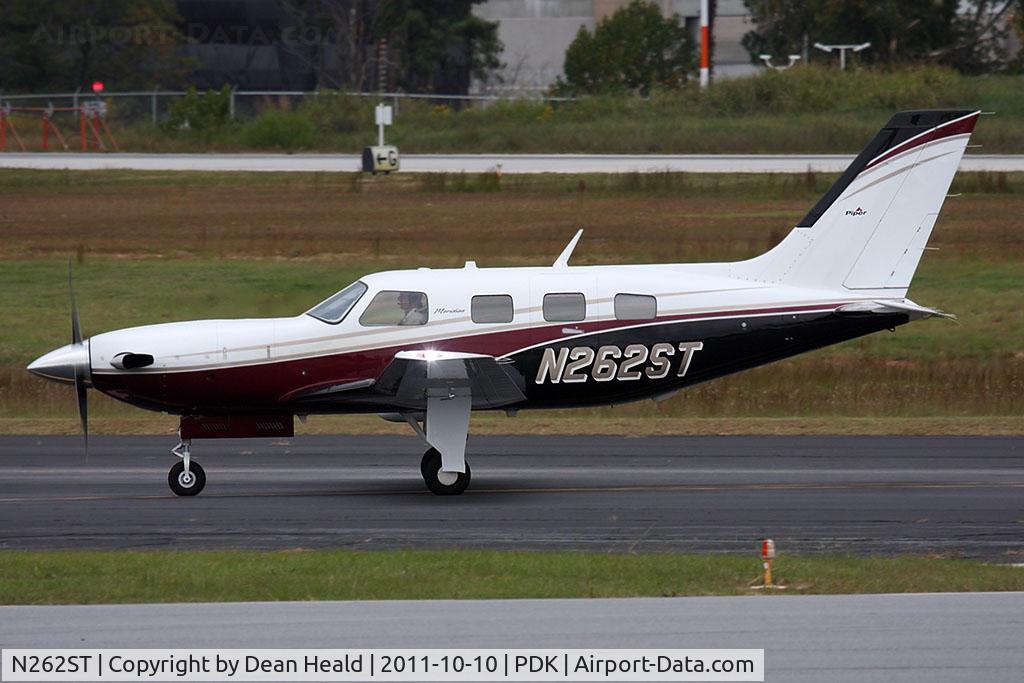 N262ST, Piper PA-46-500TP C/N 4697435, Coastal Instrument and Electronics Company 2010 Piper Meridian N262ST arriving from Ashe County (KGEV) - Jefferson, NC.