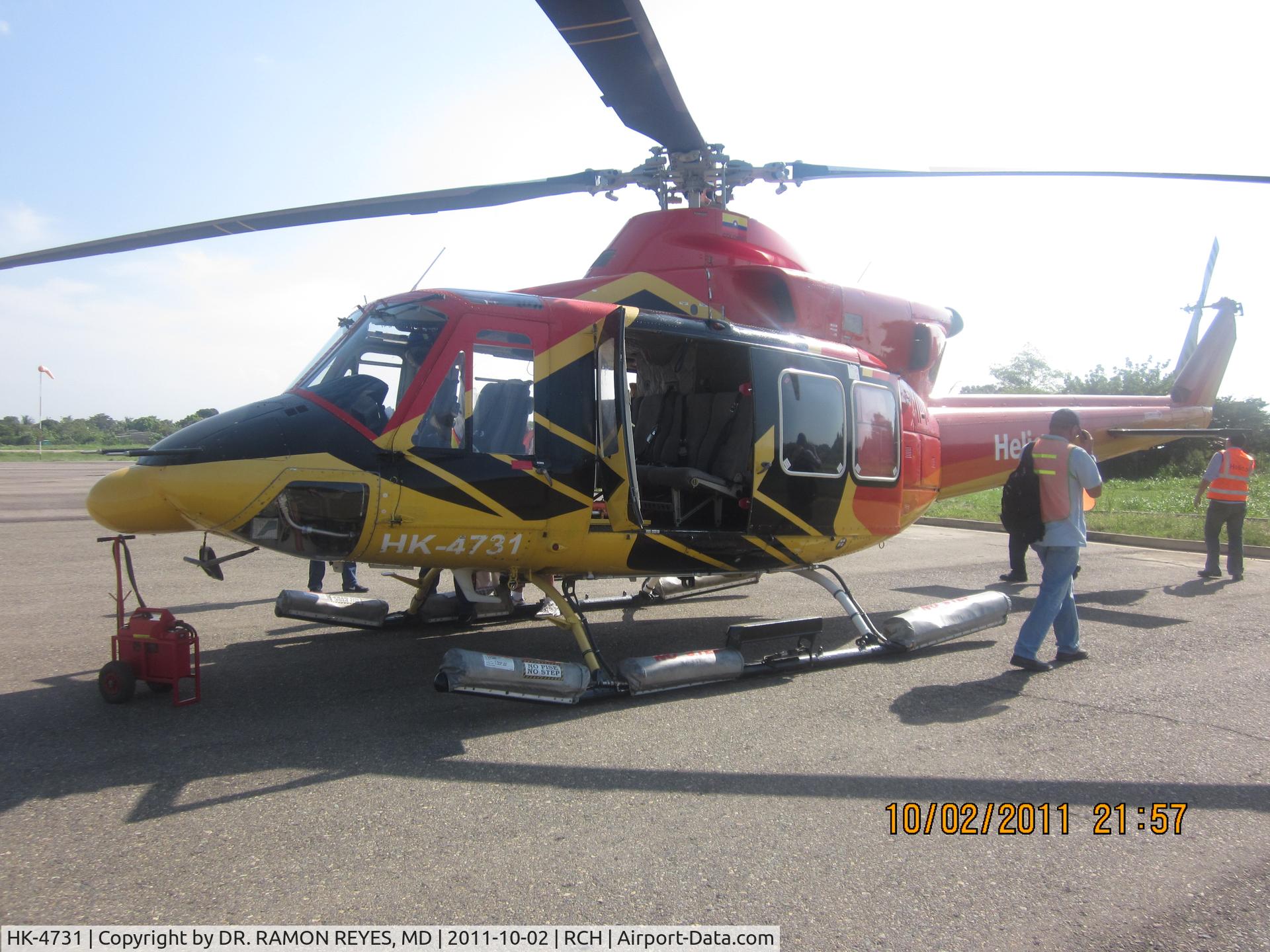 HK-4731, Bell 412EP C/N 36325, RIOHACHA, COLOMBIA
OFF-SHORE