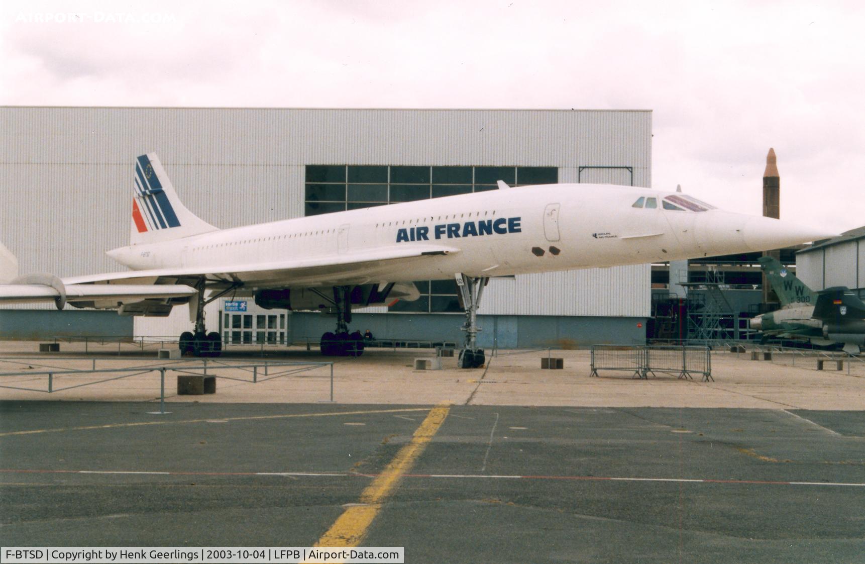 F-BTSD, 1978 Aerospatiale-BAC Concorde 101 C/N 13, Air France ex ,  Concorde at the Aviation Museum at LBG