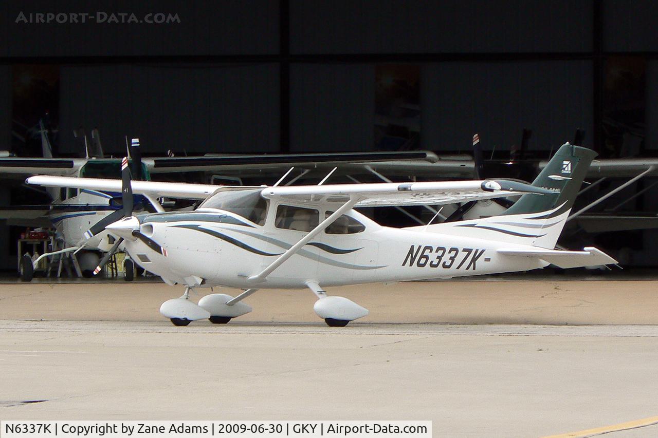 N6337K, 2008 Cessna 182T Skylane C/N 18282135, At Arlington Municipal