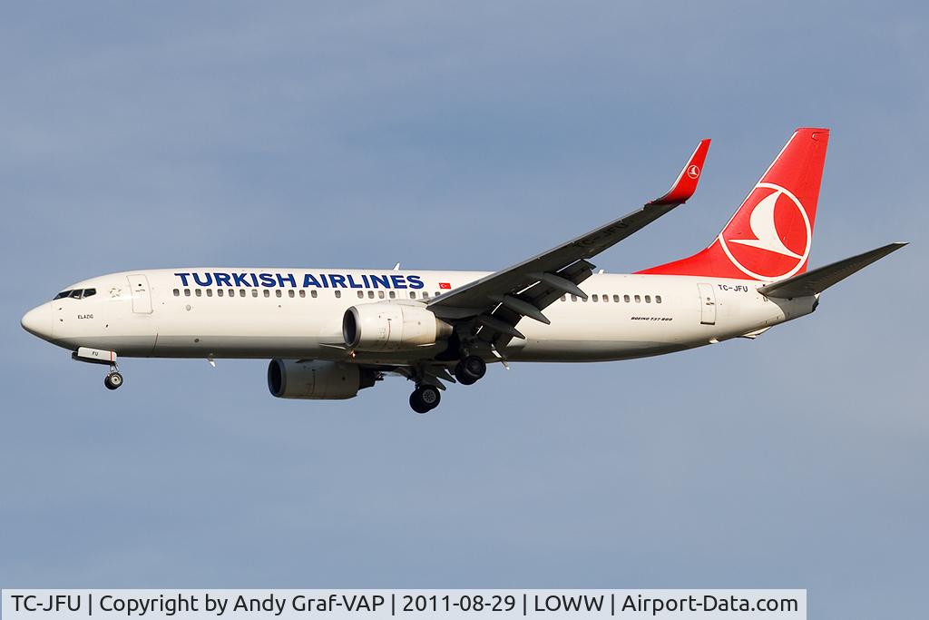 TC-JFU, 1999 Boeing 737-8F2 C/N 29781, Turkish Airlines 737-800