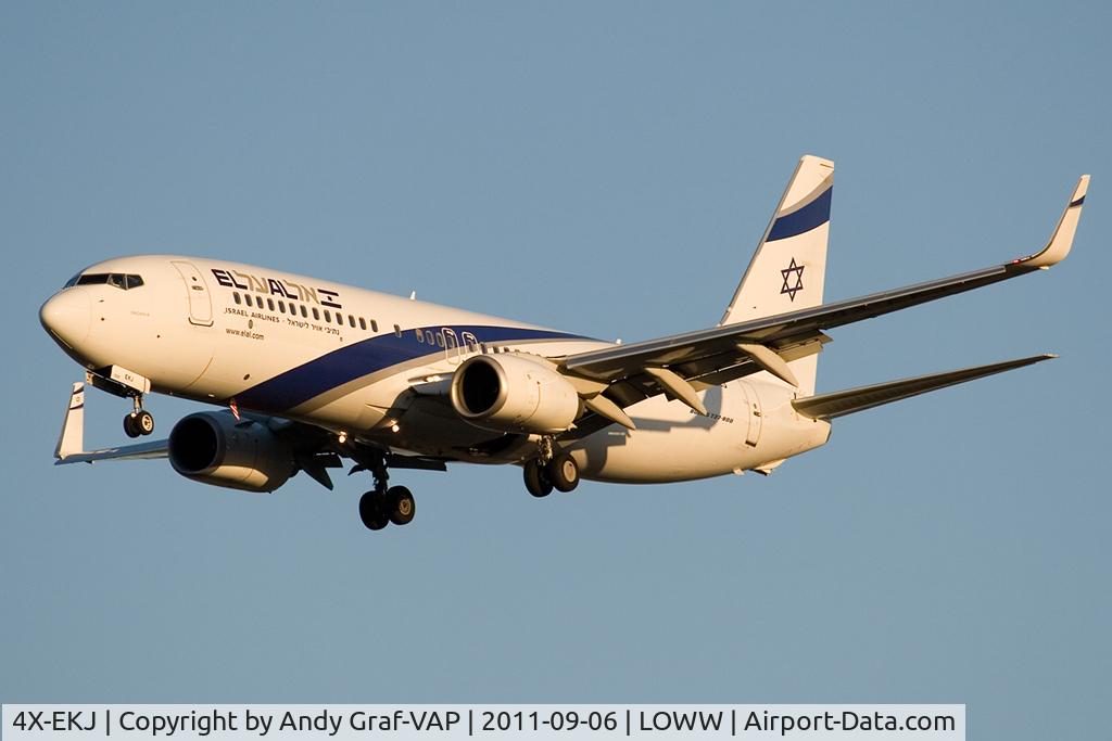 4X-EKJ, 2009 Boeing 737-85P C/N 35486, El Al 737-800