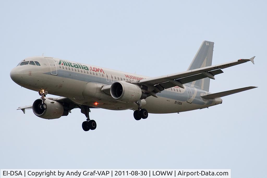EI-DSA, 2006 Airbus A320-216 C/N 2869, Alitalia A320