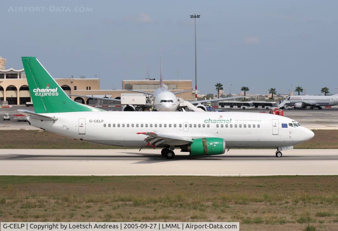 G-CELP, 1986 Boeing 737-330(QC) C/N 23522, landing