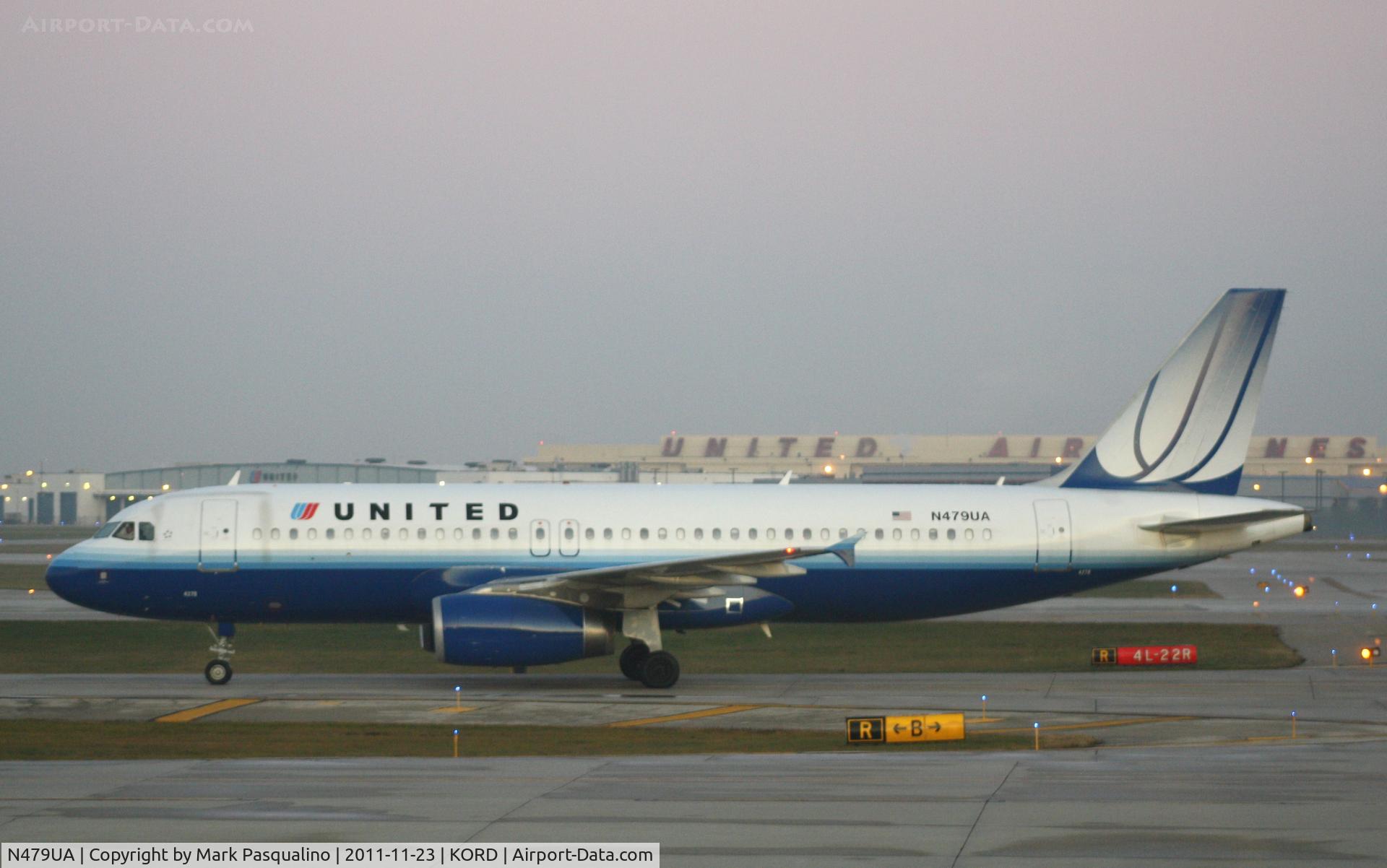 N479UA, 2001 Airbus A320-232 C/N 1538, Airbus A320