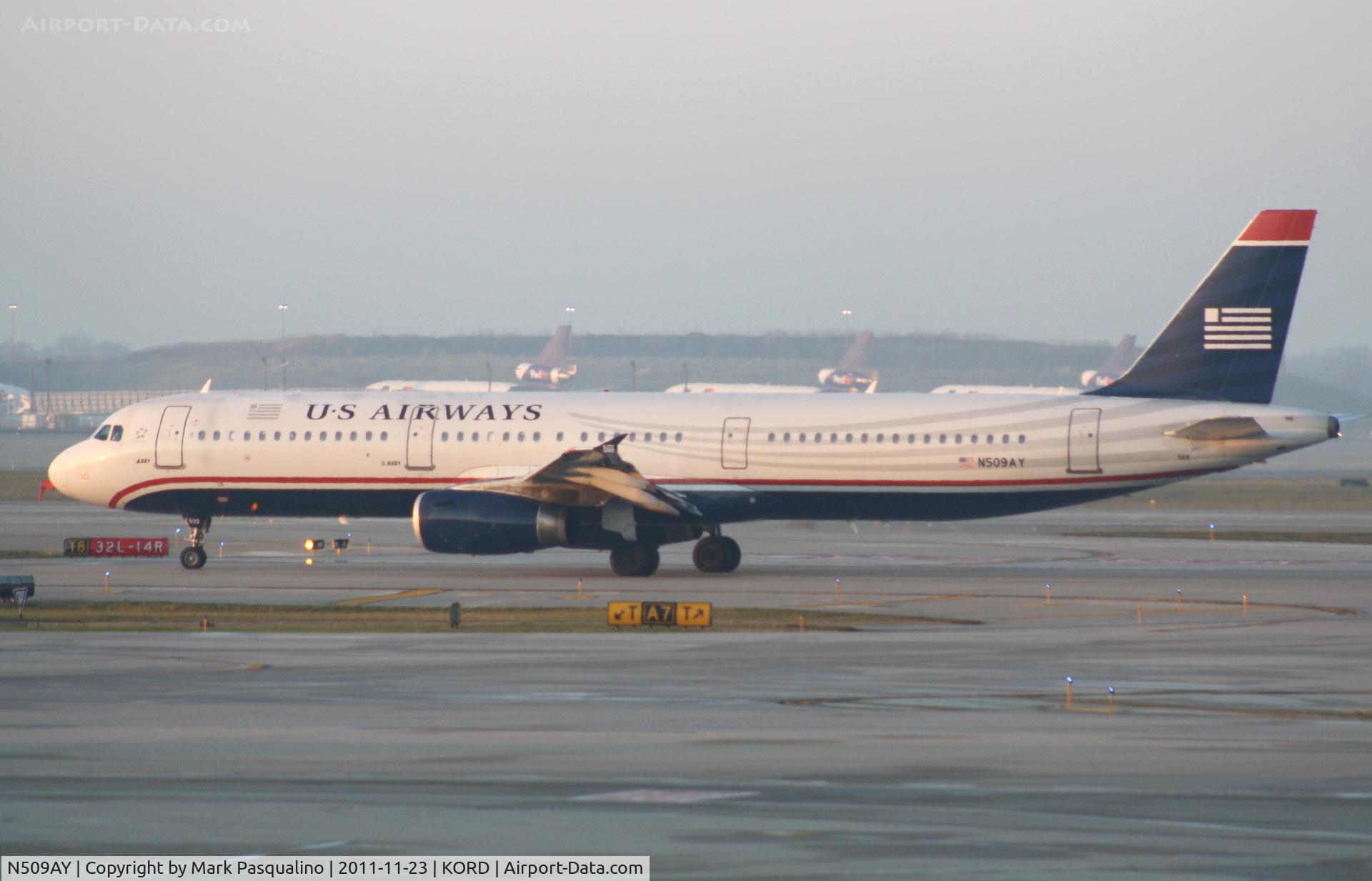 N509AY, 2009 Airbus A321-231 C/N 3796, Airbus A321-200