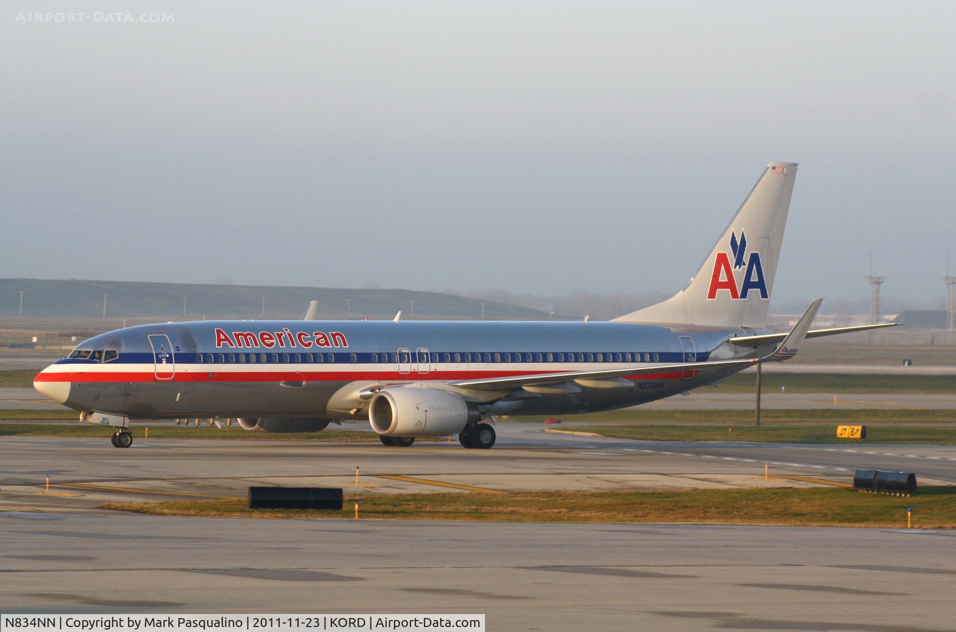 N834NN, 2010 Boeing 737-823 C/N 29576, Boeing 737-800