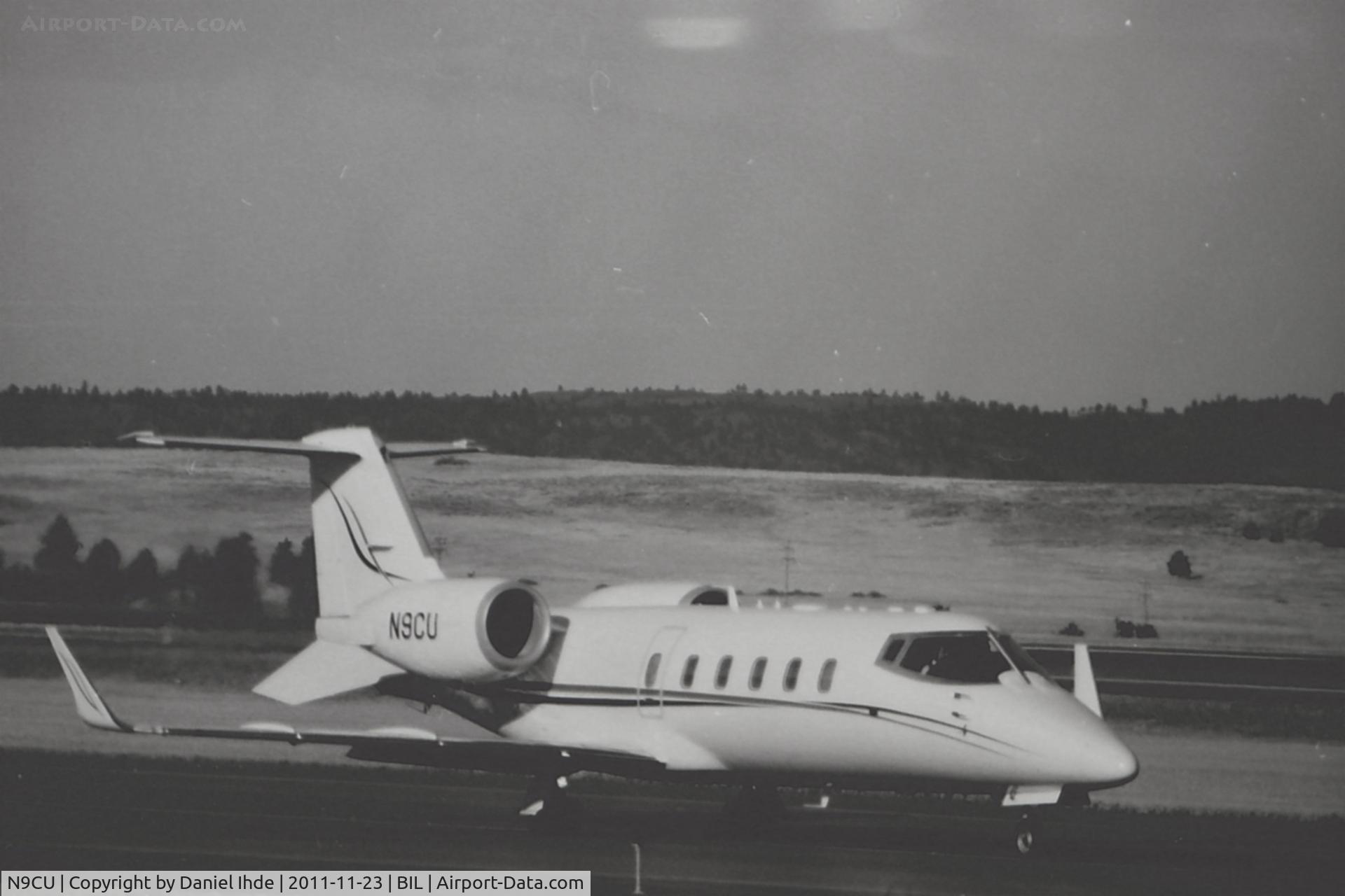 N9CU, 1996 Learjet 60 C/N 075, Lear 60 @ BIL   TMAX ASA-100 film