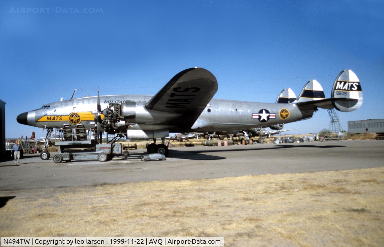 N494TW, 1948 Lockheed L-749A-79 Constellation C/N 2601, Avra Vally 22.11.99