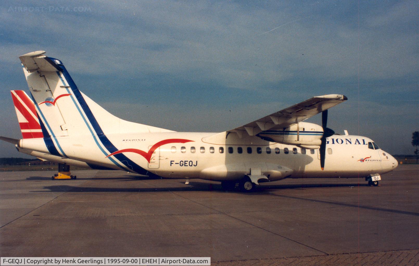 F-GEQJ, 1986 ATR 42-300 C/N 008, Regional Airlines