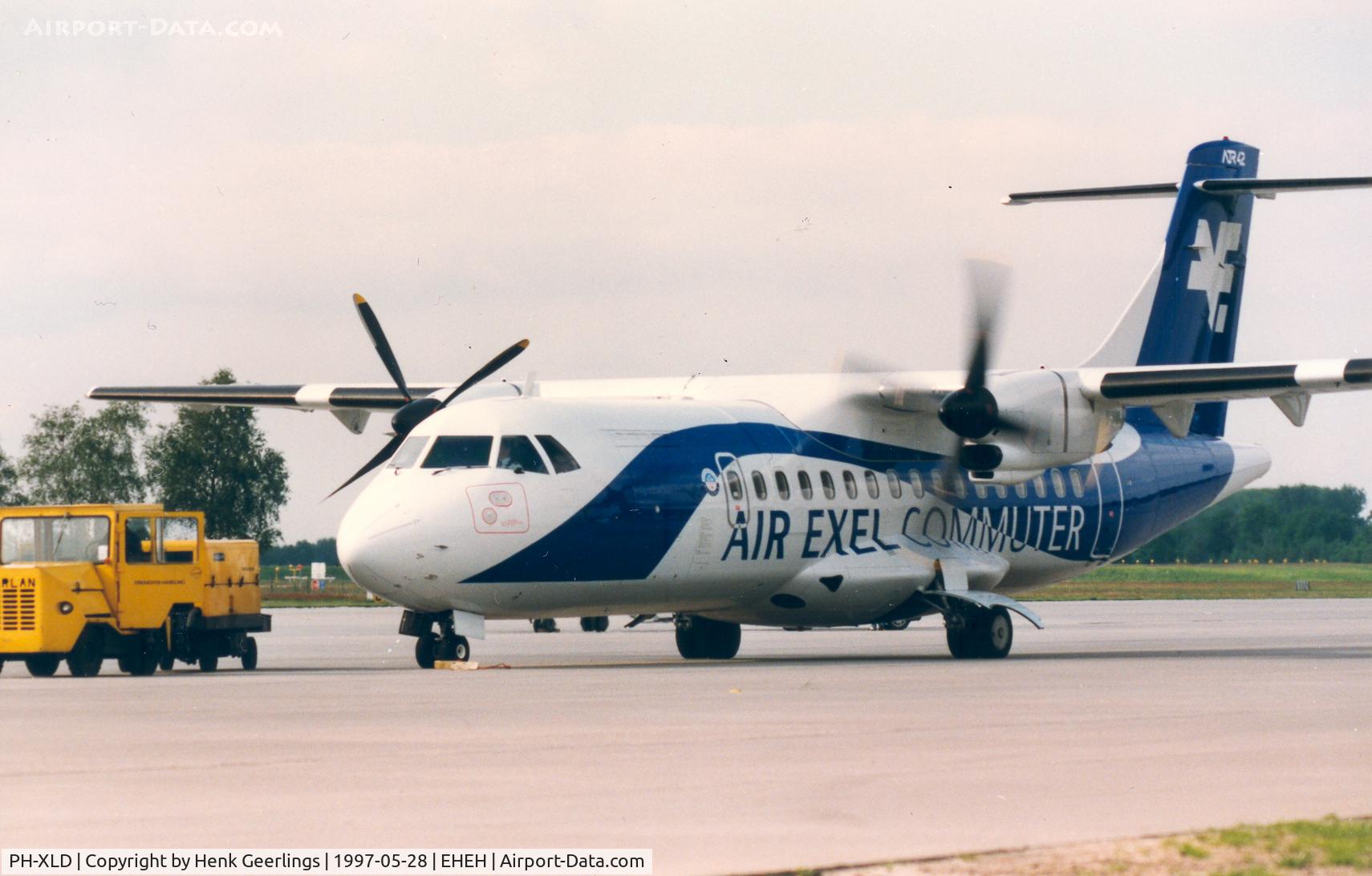 PH-XLD, 1987 ATR 42-320 C/N 075, Air Exel Commuter , departure for Domestic flight Eindhoven to Schiphol