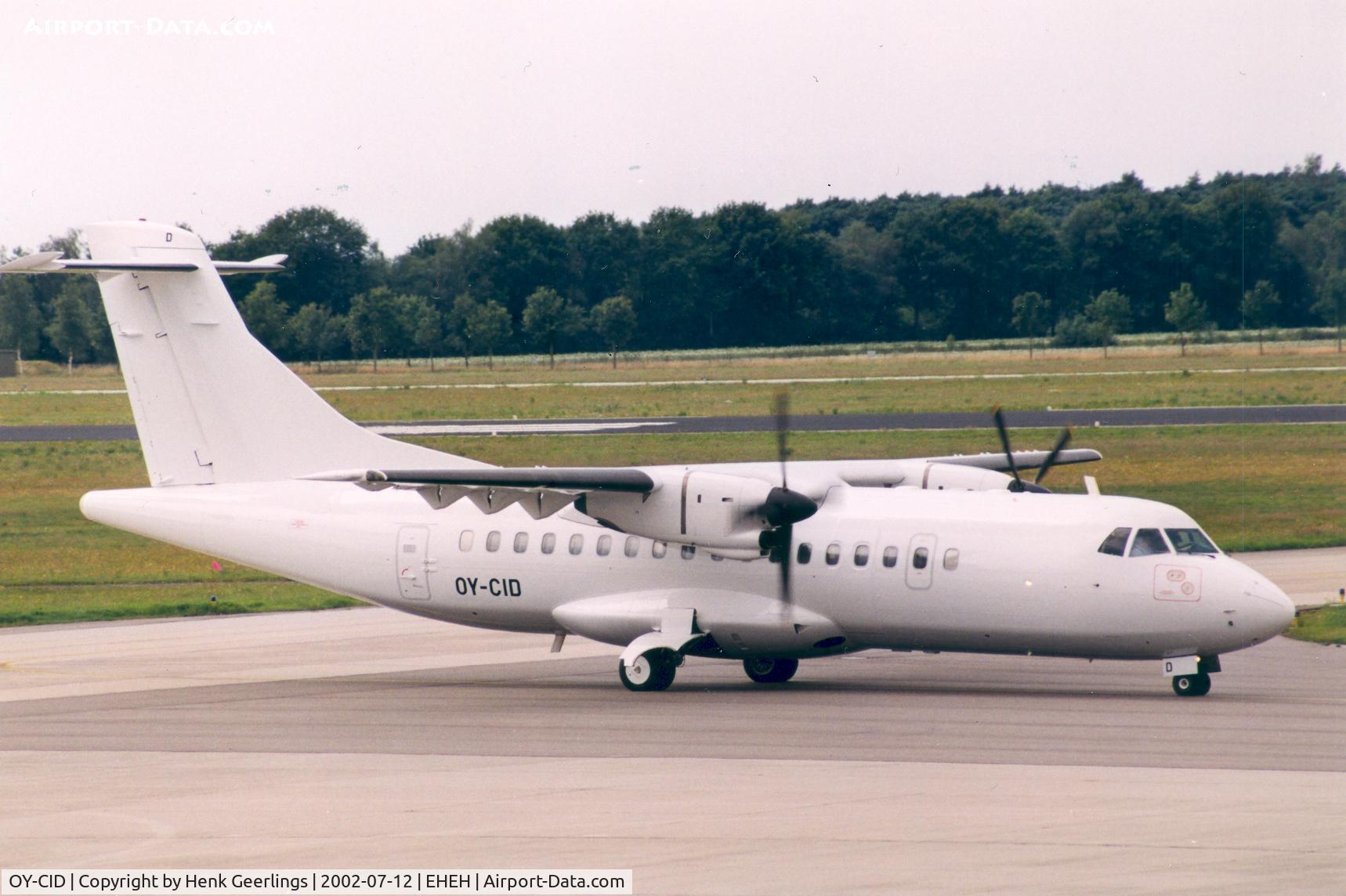 OY-CID, 1988 ATR 42-300 C/N 079, Cimber Air