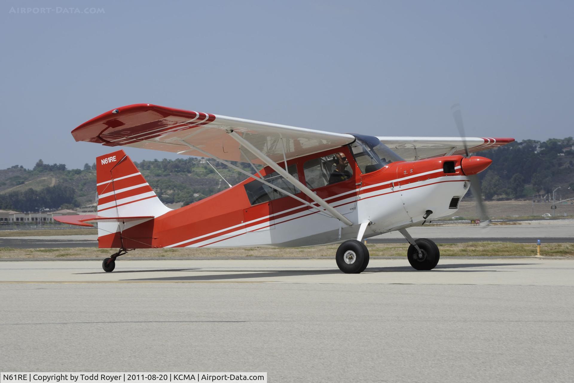 N61RE, 1978 Bellanca 7GCAA C/N 375-79, Camarillo Airshow 2011
